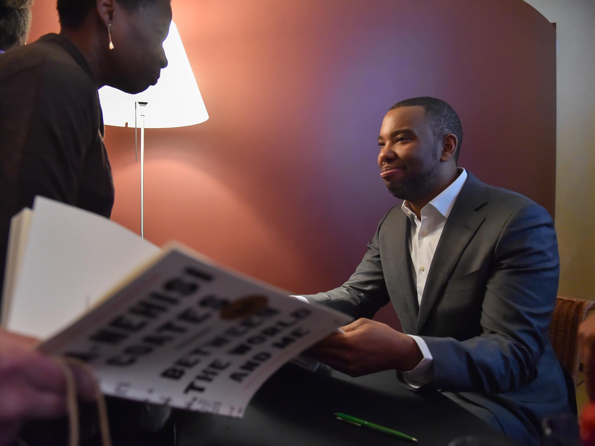 Ta-Nehisi Coates appears at a discussion at the Musee Dapper in Paris