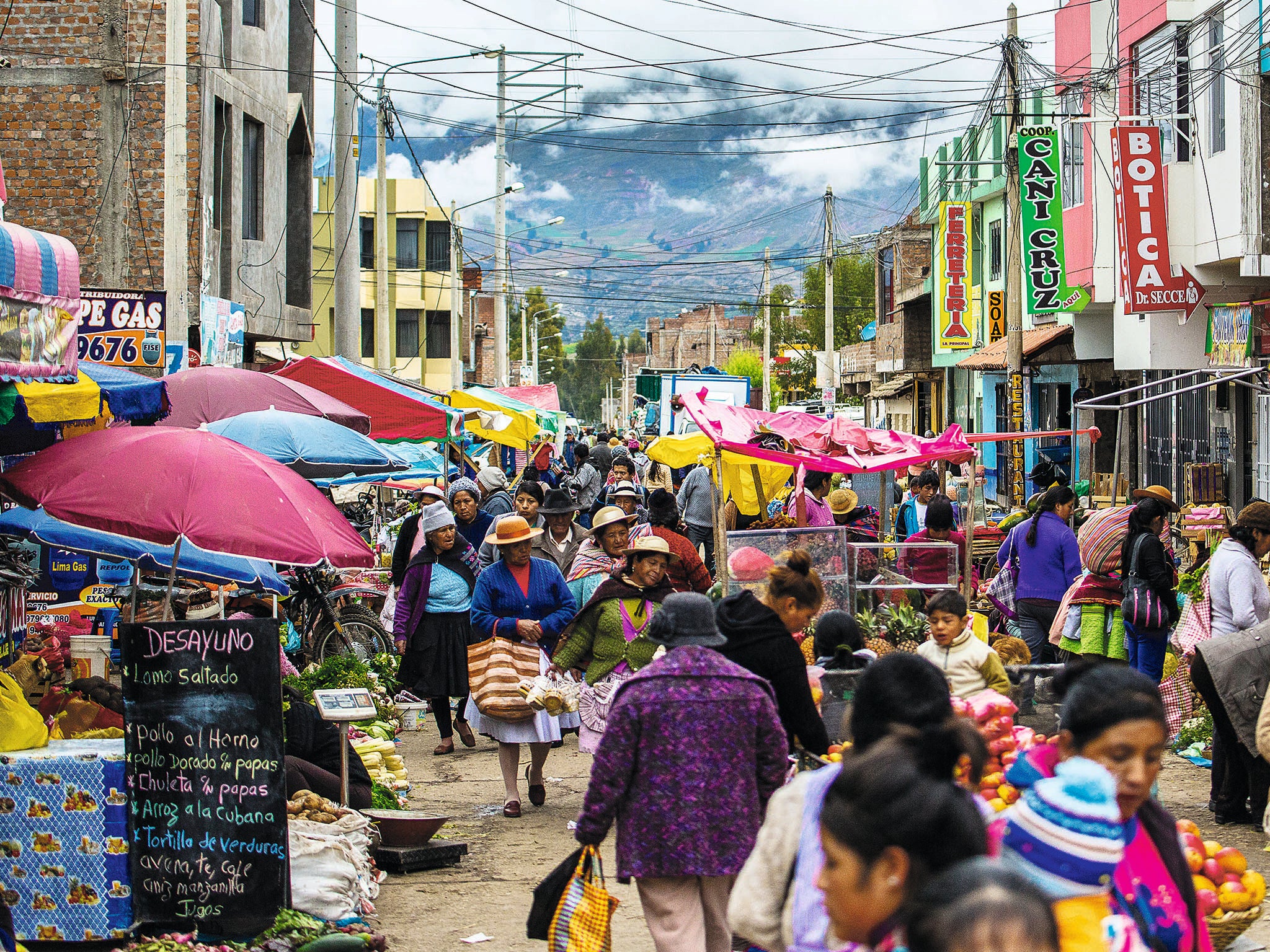 The word ‘Andina’ refers to both the women of the Andes and the food that they are credited with innovating