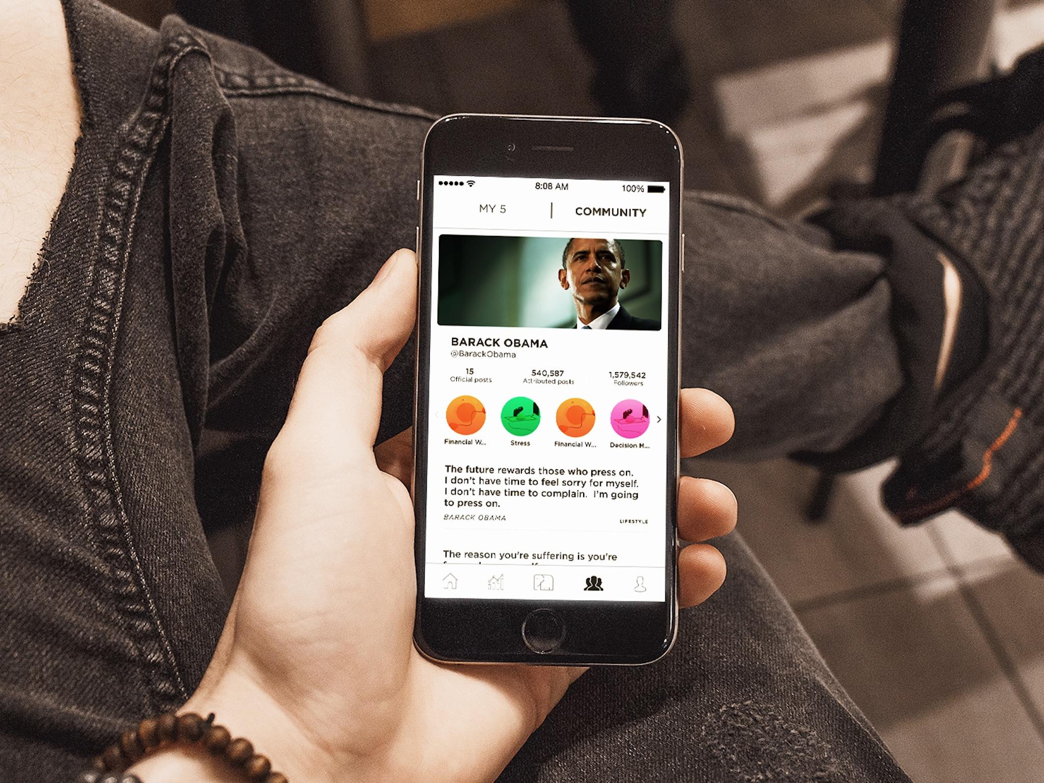 Elefant uses artificial intelligence data to offer advice to users