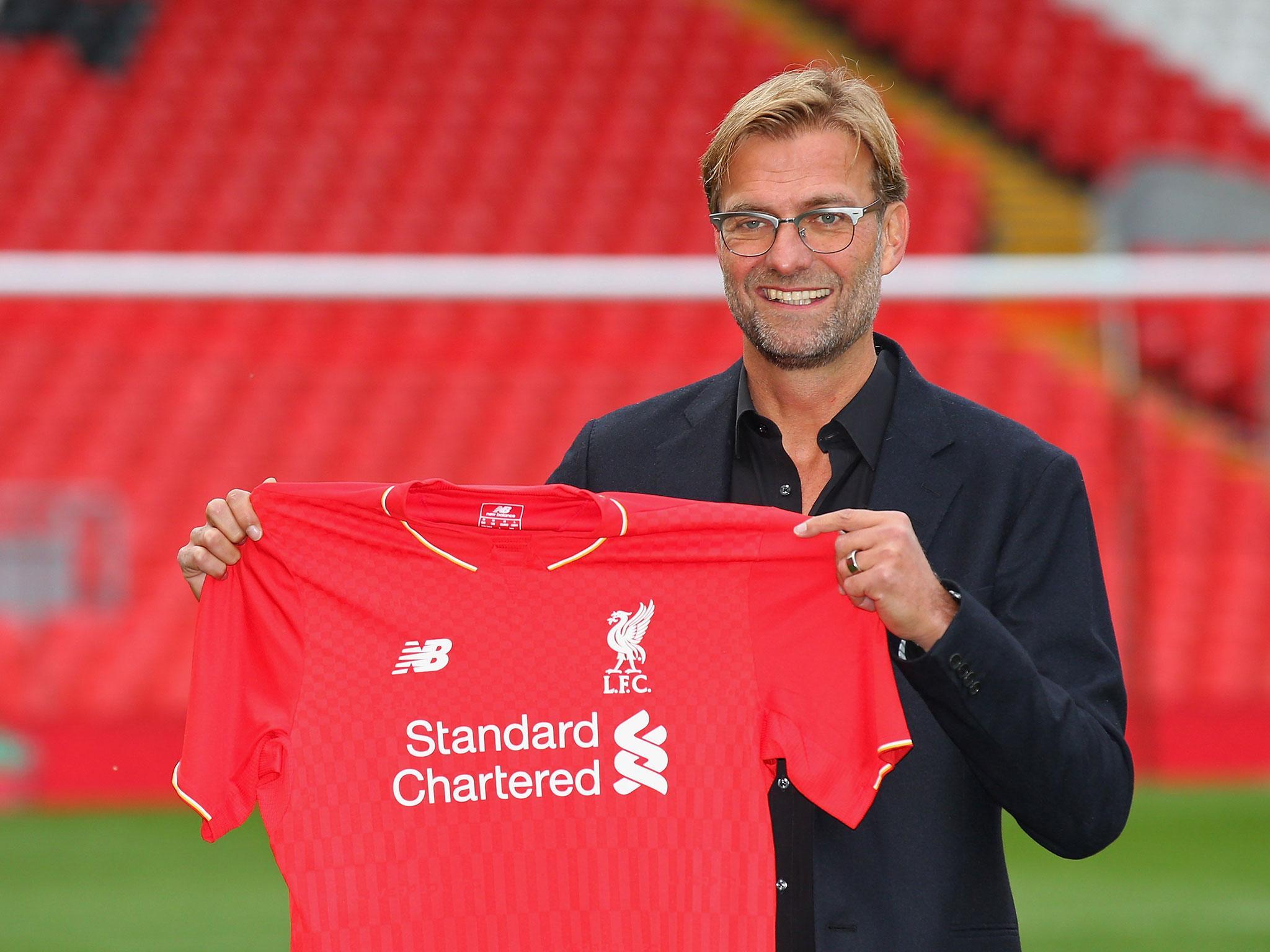 Jurgen Klopp arrived at Anfield two years ago this weekend