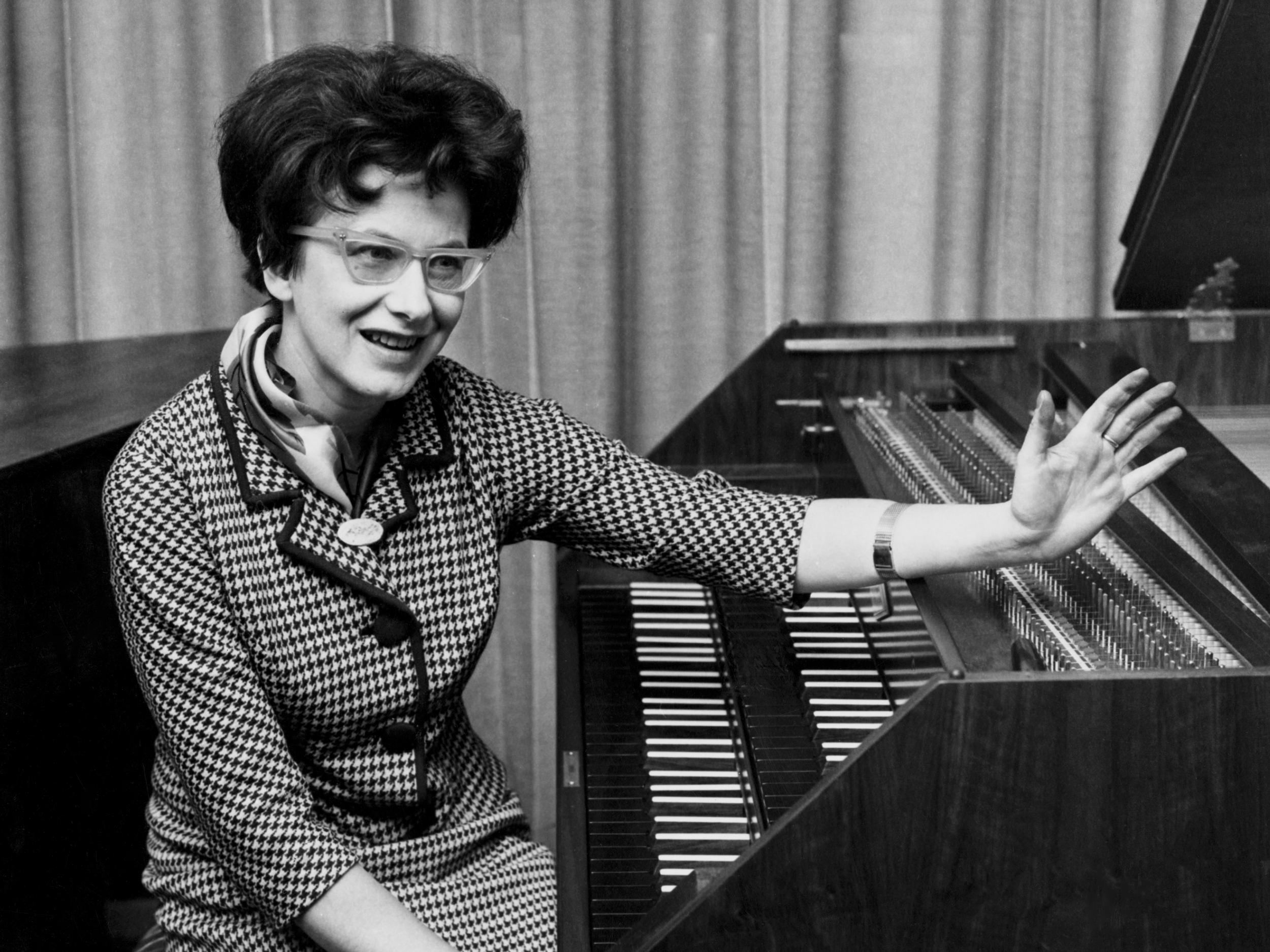 Rusickova in 1968. ‘Bach could help me after everything I’d been through,’ she said. ‘His music is above human suffering’