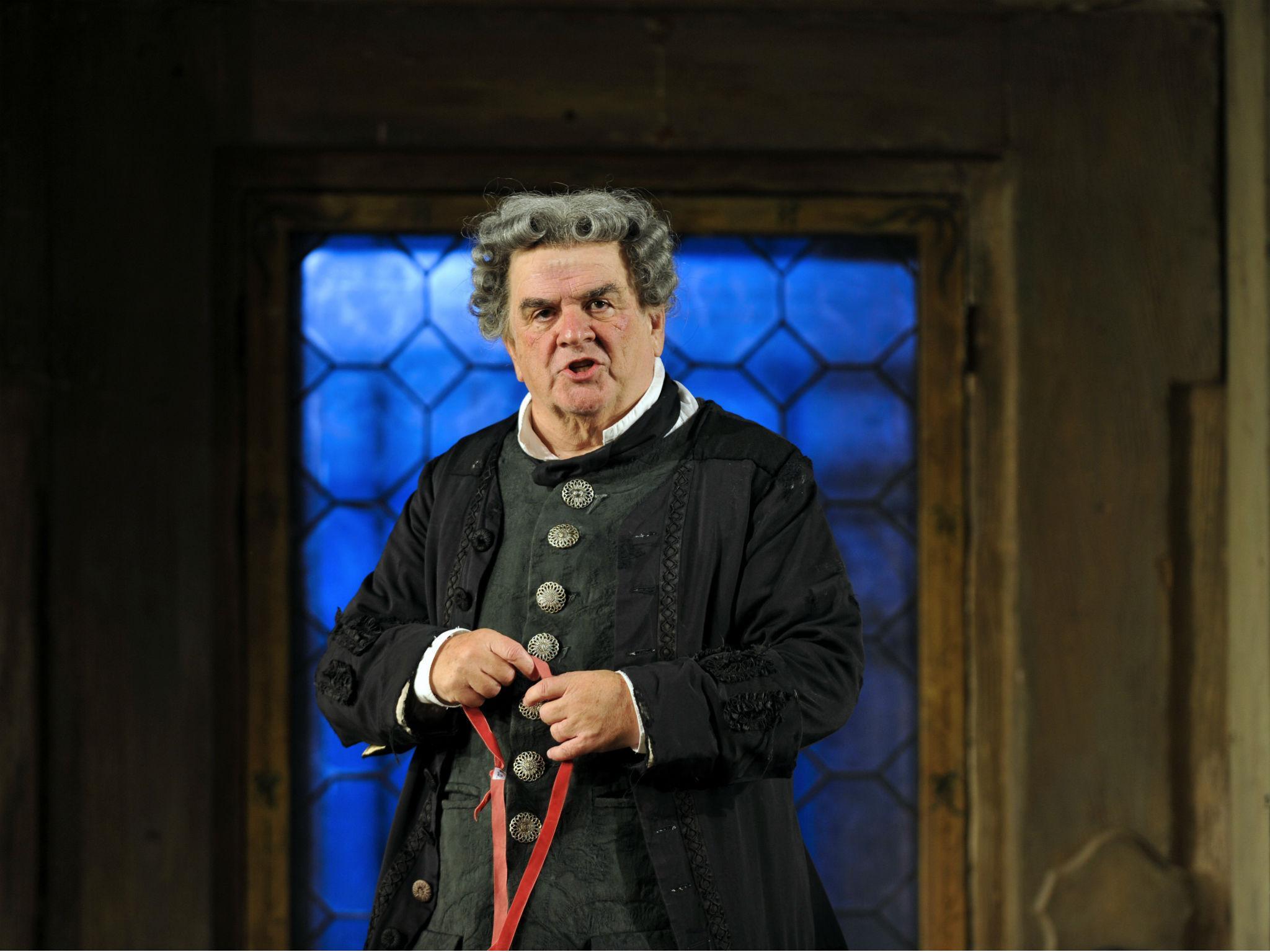 Alan Opie as Doctor Bartolo in ENO's 'The Barber of Seville'