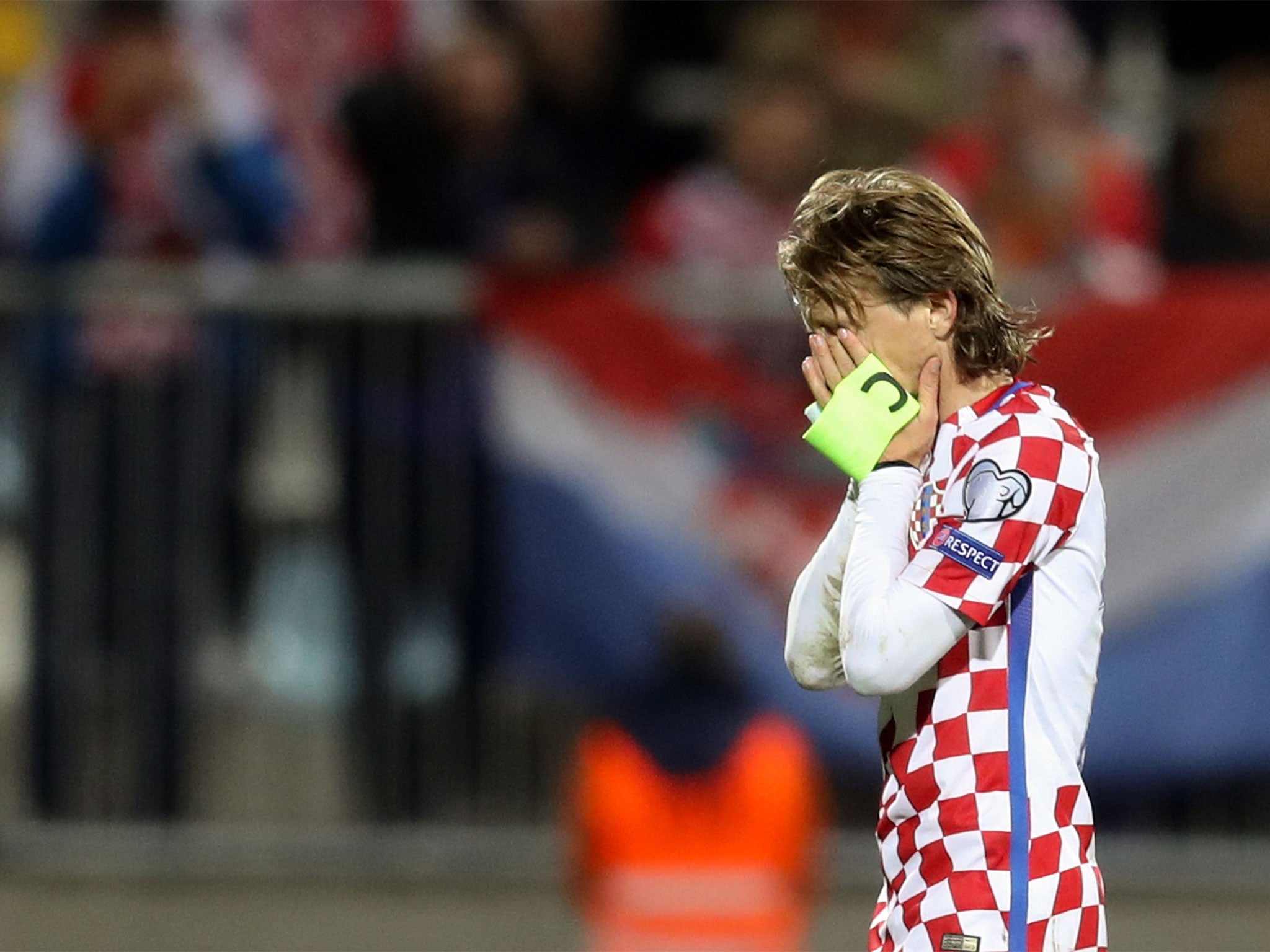 Luka Modric blasted Cacic after the game