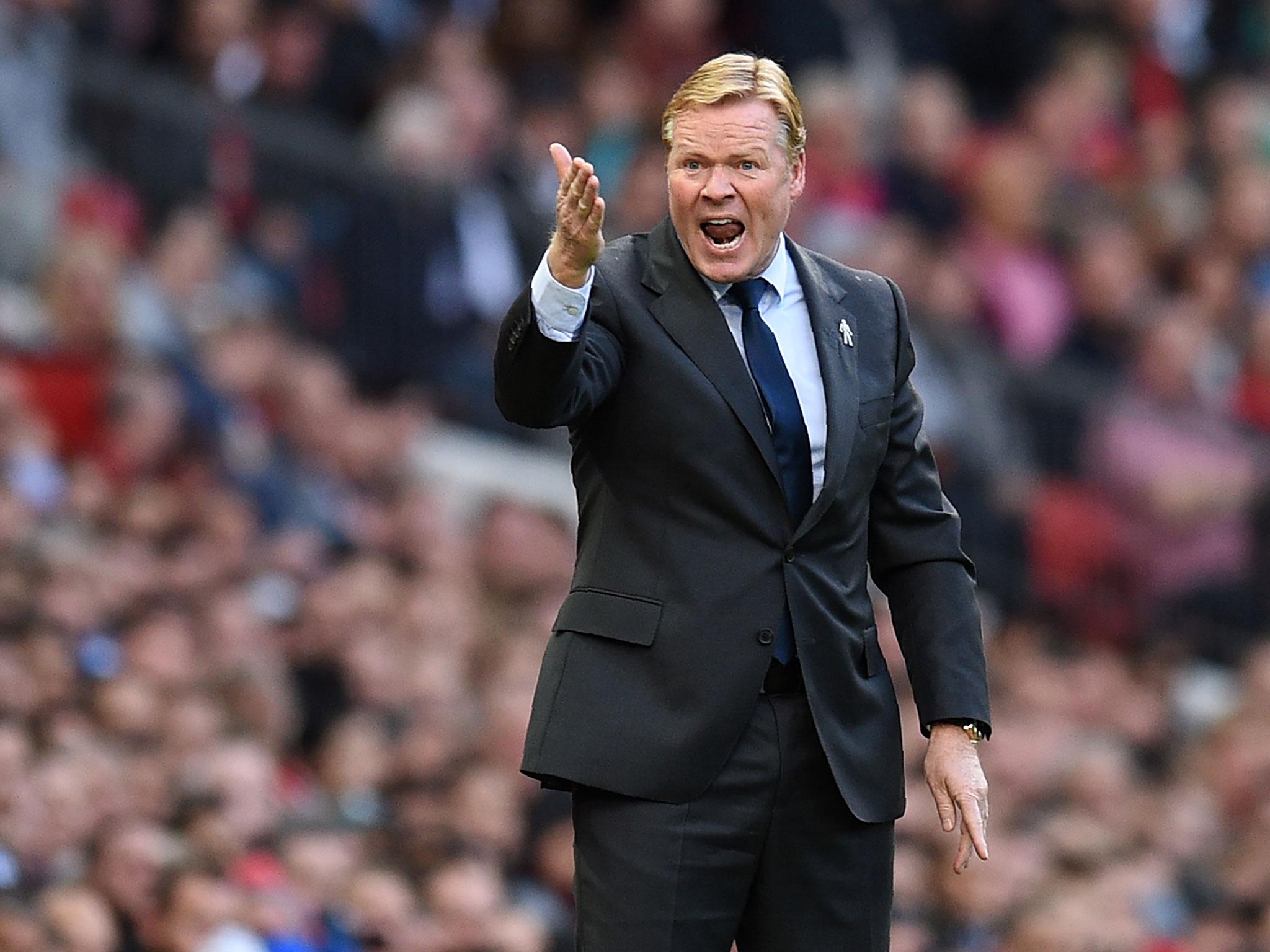 Ronald Koeman's position has fallen under scrutiny