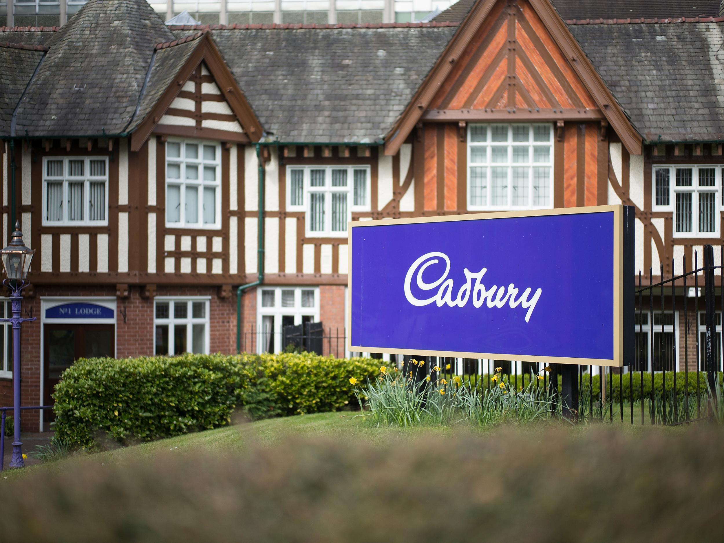 The entrance to the Cadbury factory in Bournville Birmingham