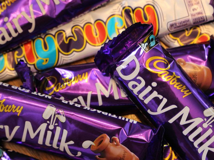 Favourite Cadbury’s chocolate bars (Pixabay)