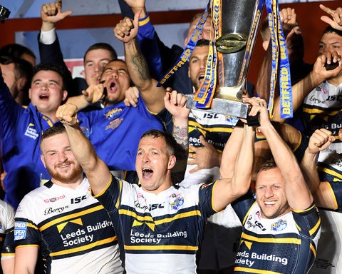 &#13;
Leeds beat Castleford in this year's Super League Grand Final &#13;