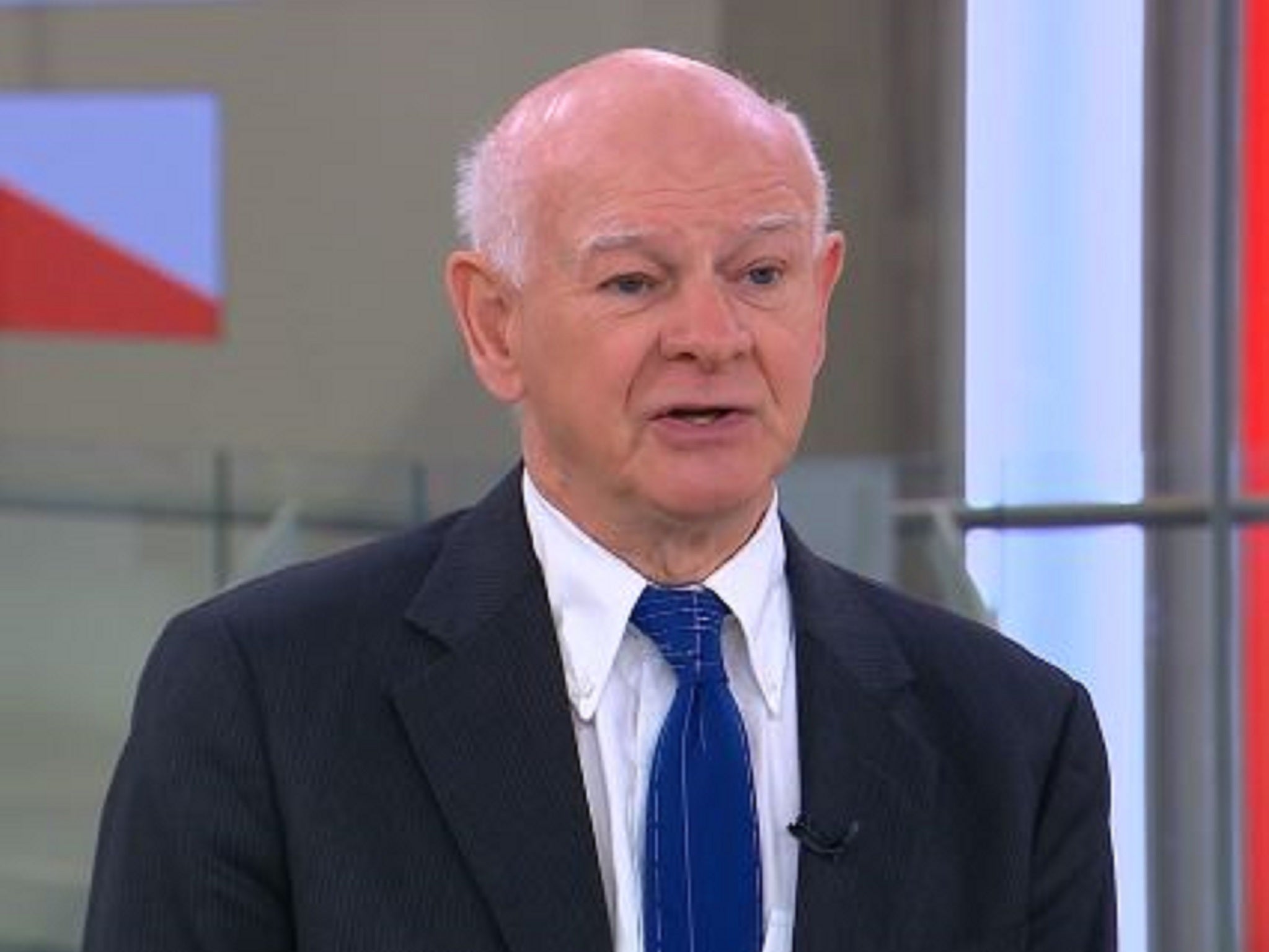 Bank on it: RBS chairman Sir Howard Davies said jobs will leave the City if Brexit happens