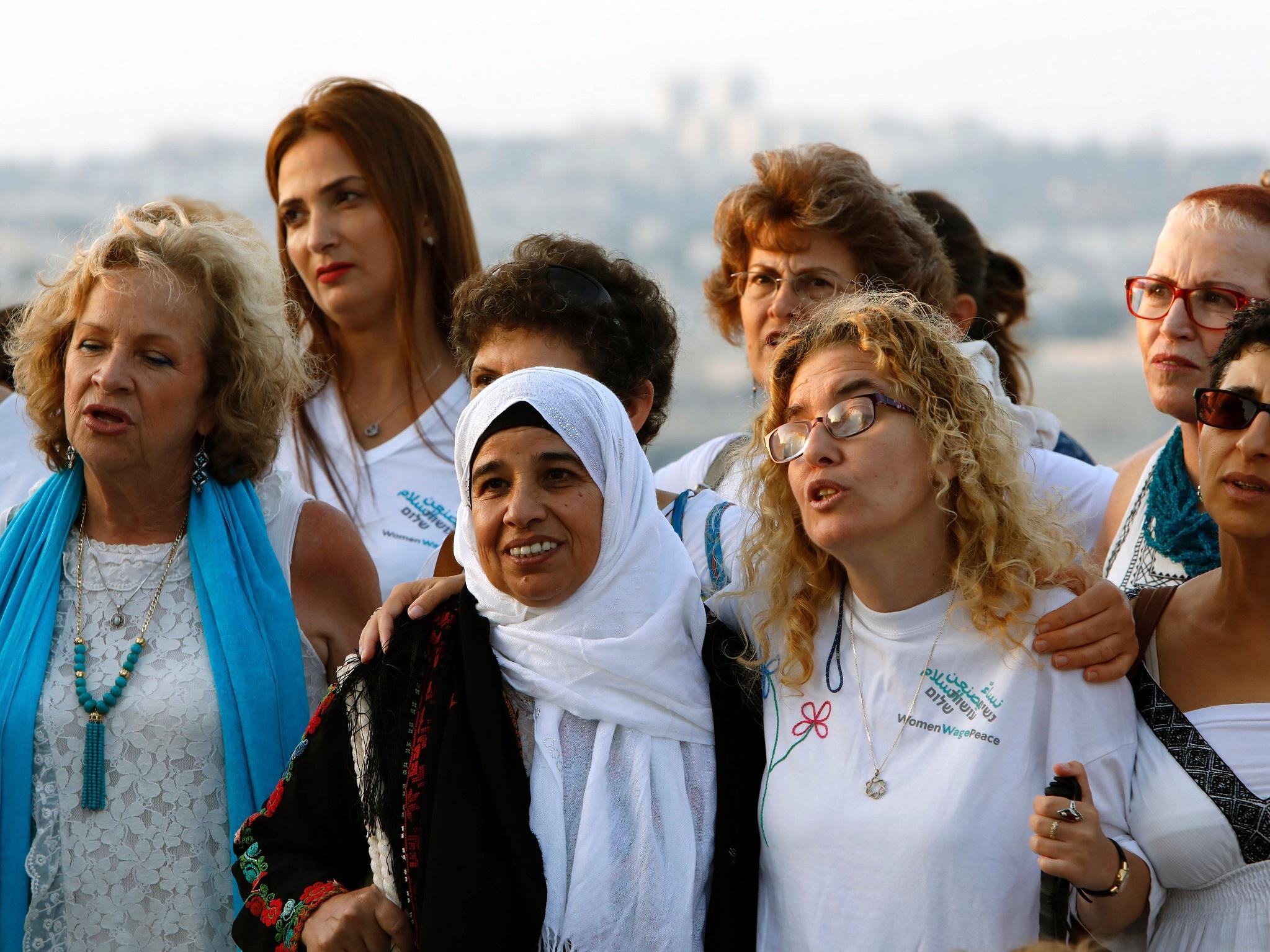 Women Wage Peace at an event earlier this year