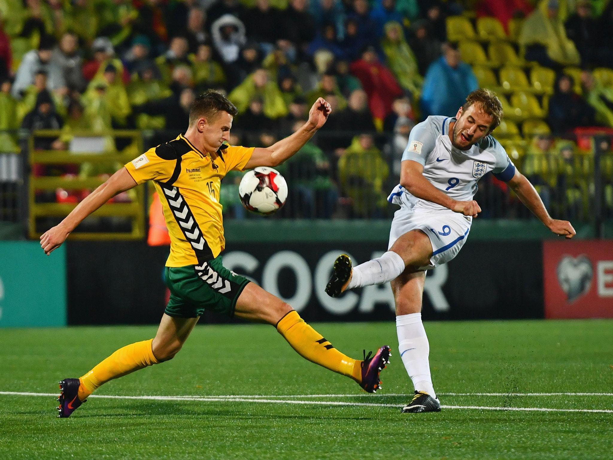 Harry Kane continued his fine goalscoring form for England