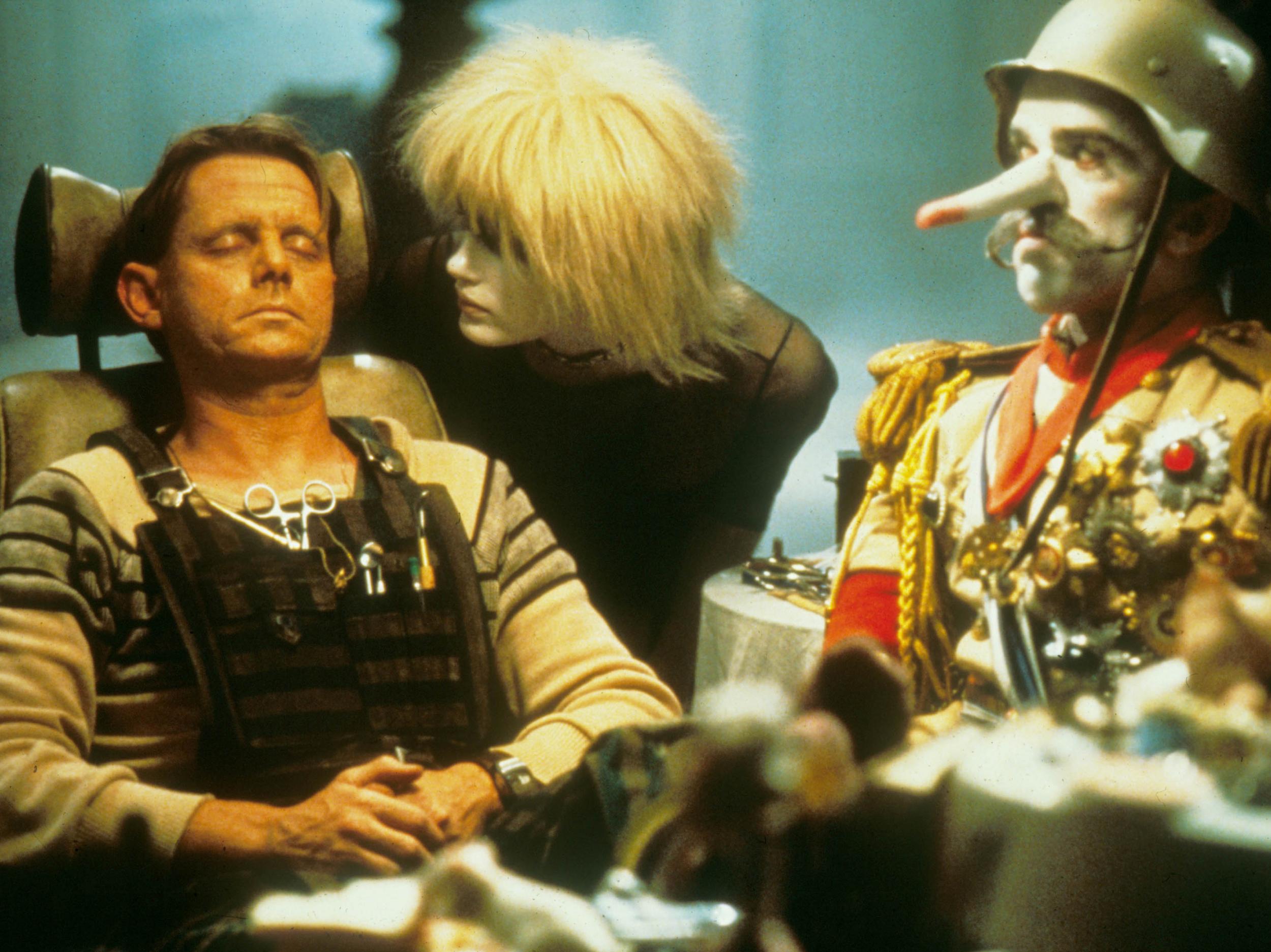 Hannah as Pris (centre) in Ridley Scott’s 1982 film ‘Blade Runner’