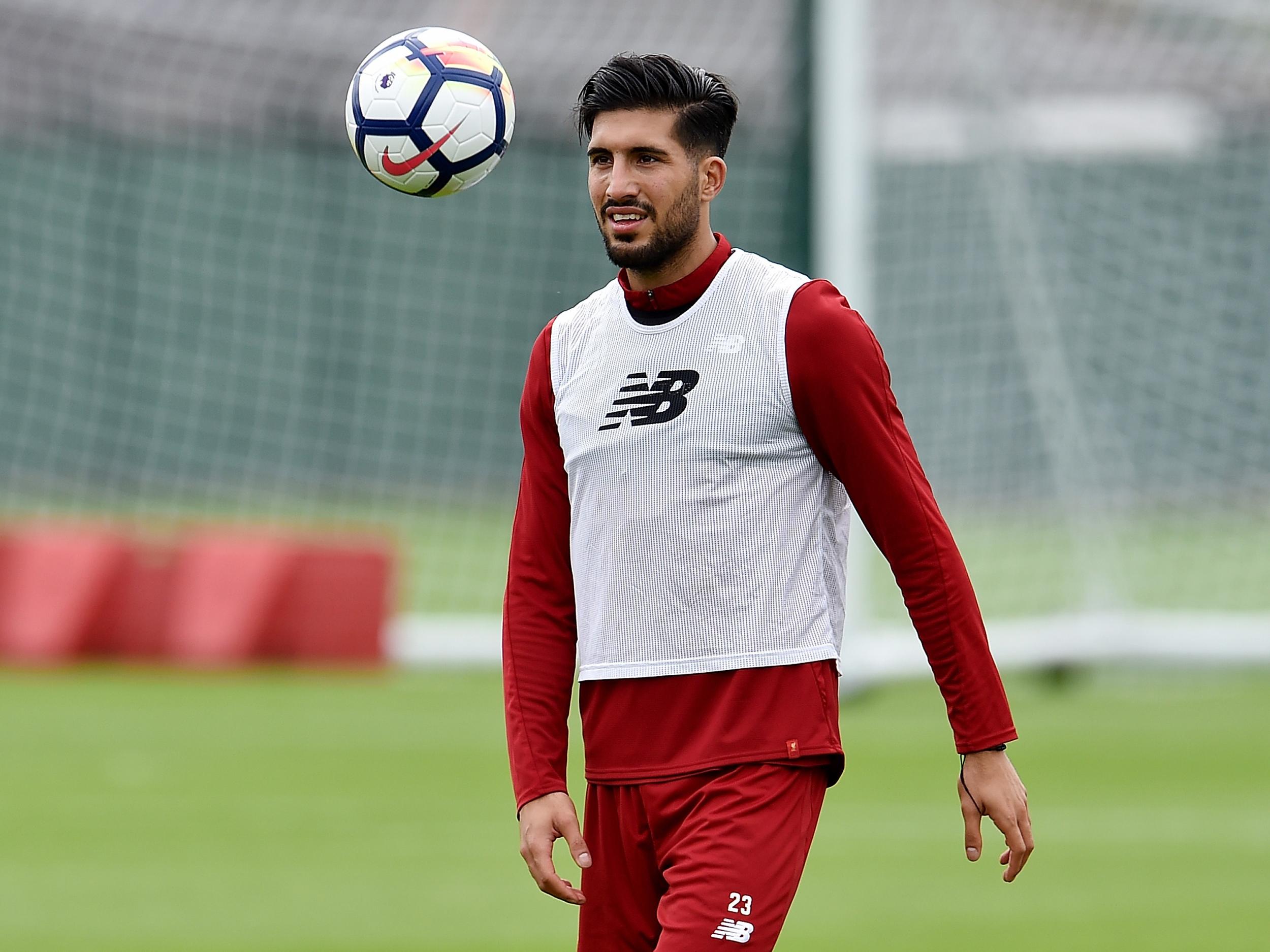 Emre Can's contract expires next summer and he is yet to sign a contract extension