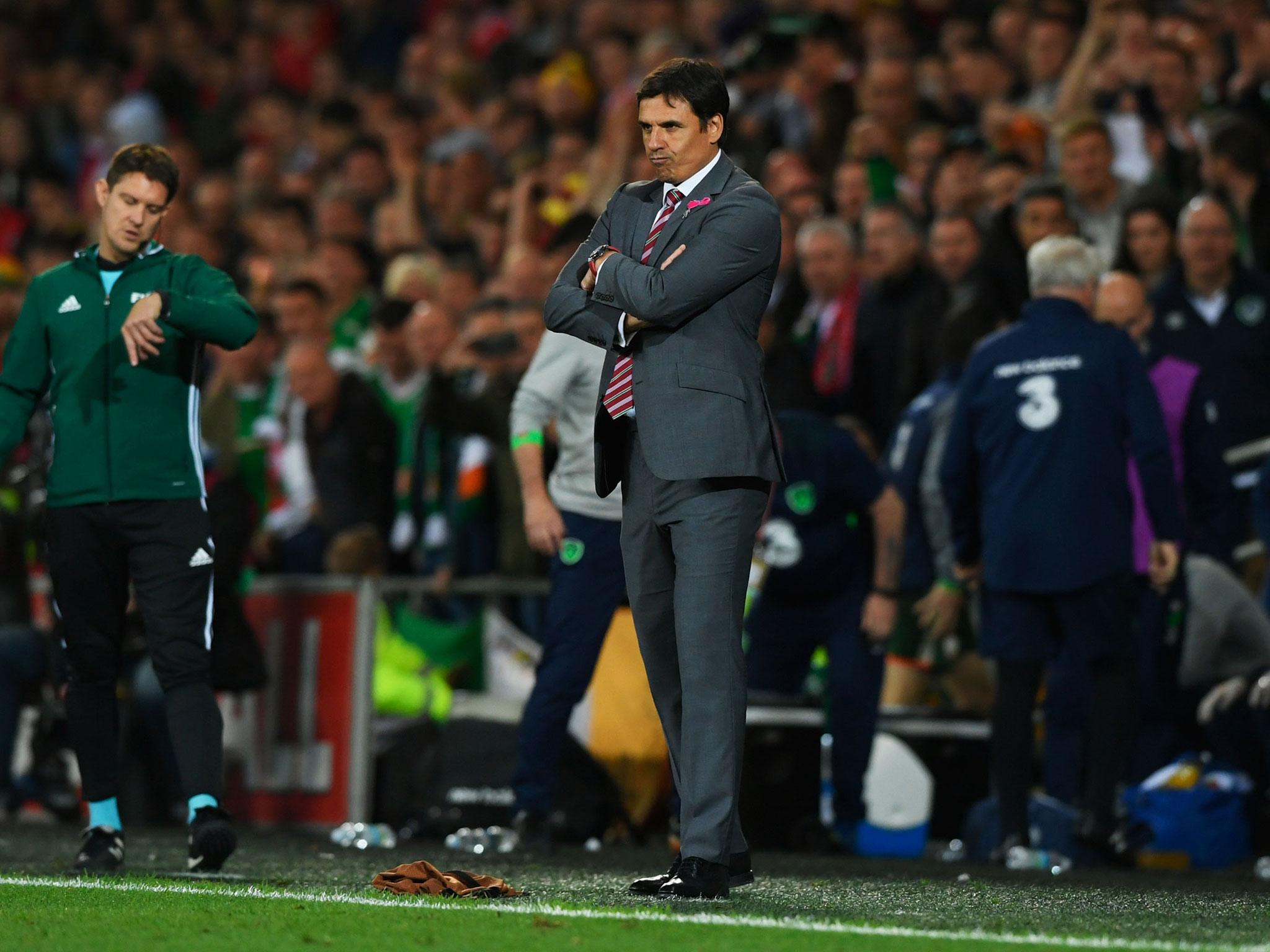 &#13;
Coleman's men saw their World Cup hopes dashed against Republic of Ireland &#13;