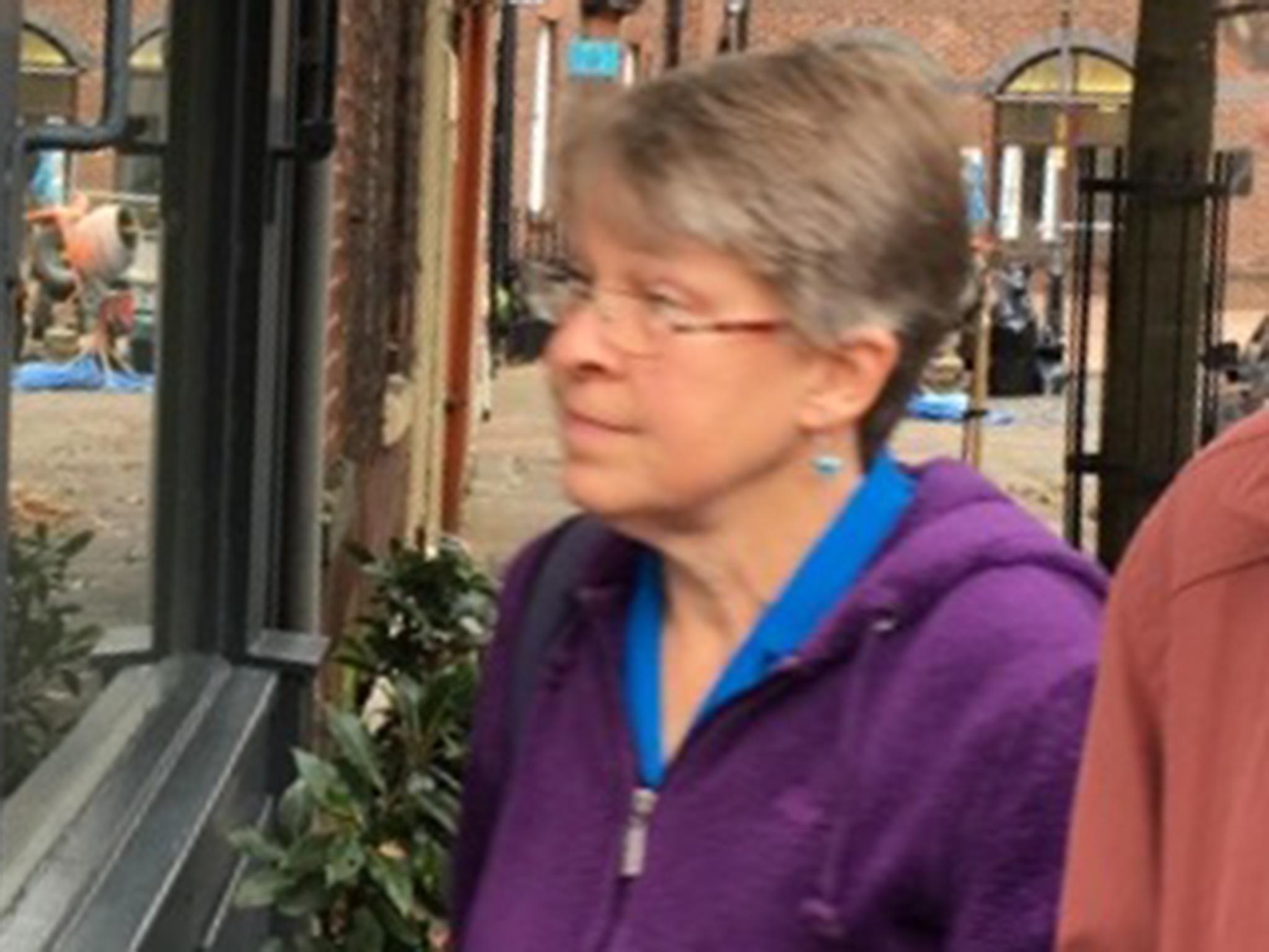 Rosemary Bryant leaving Carlisle Crown Court on 9 October