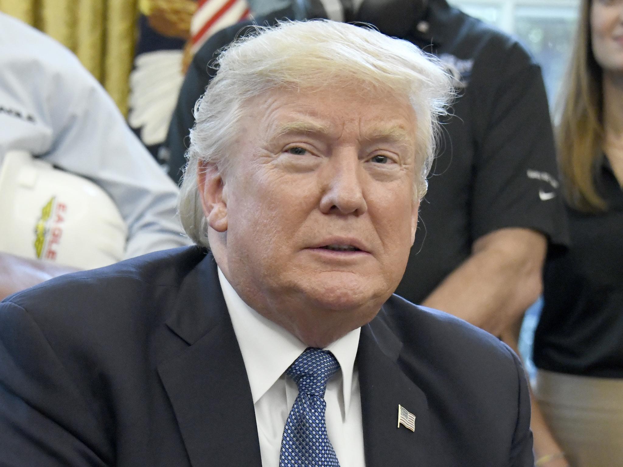 US President Donald Trump