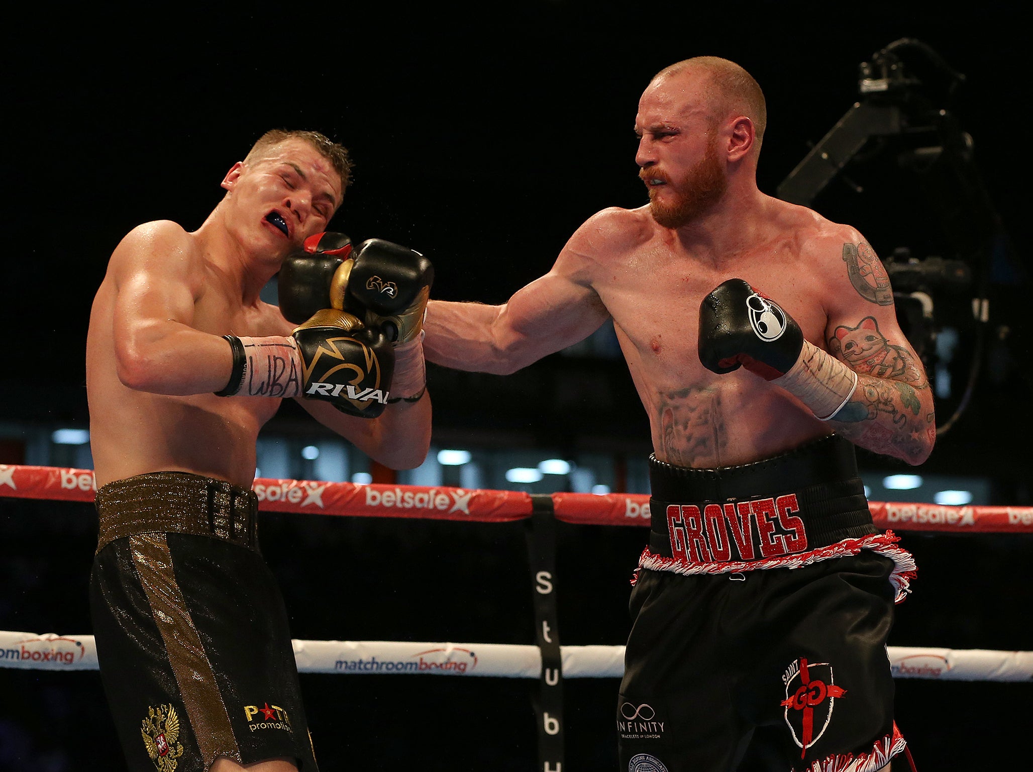 Groves returned to action against Chudinov