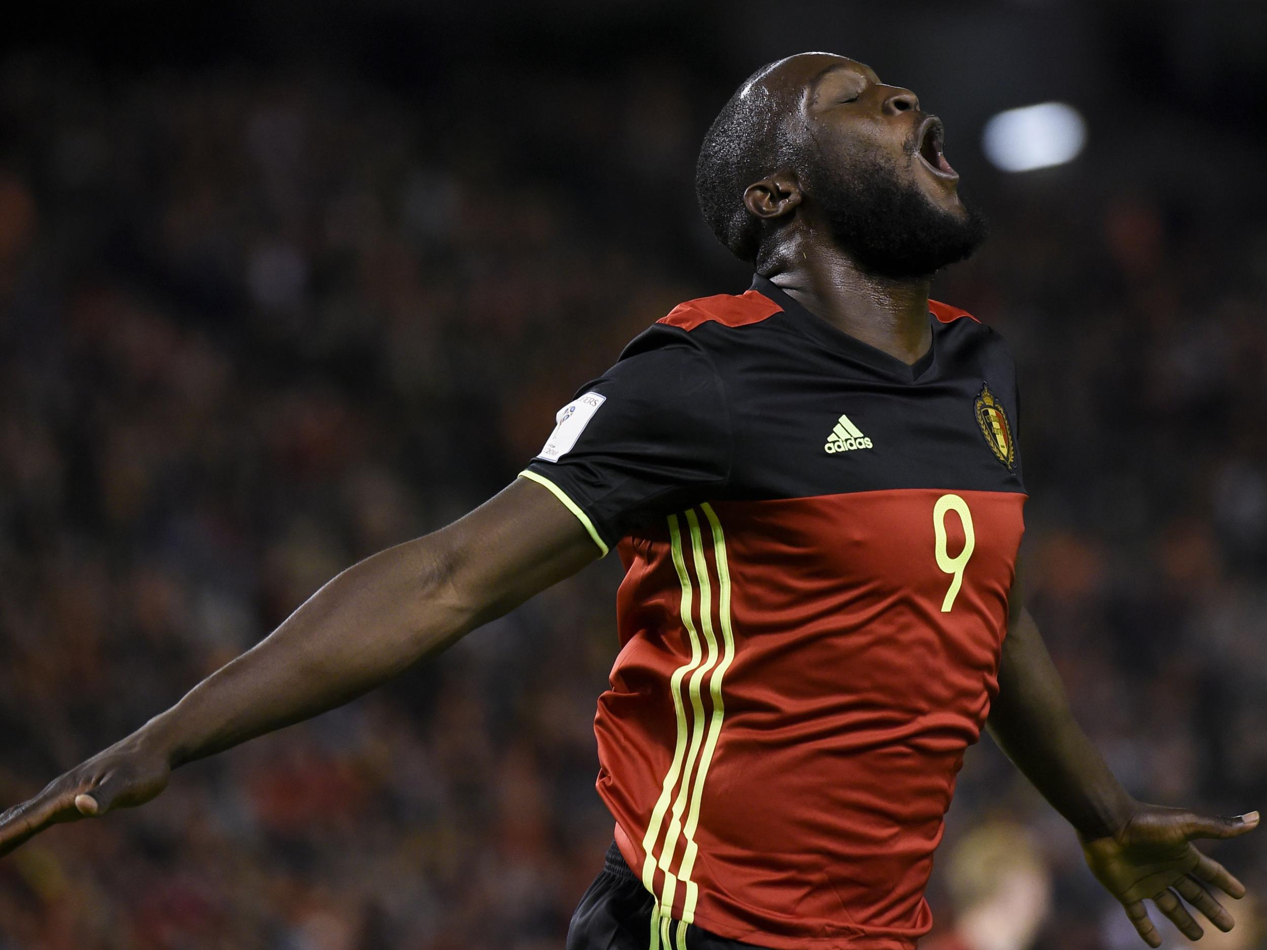 Romelu Lukaku scored in Belgium's 4-0 win over Cyprus on Tuesday night