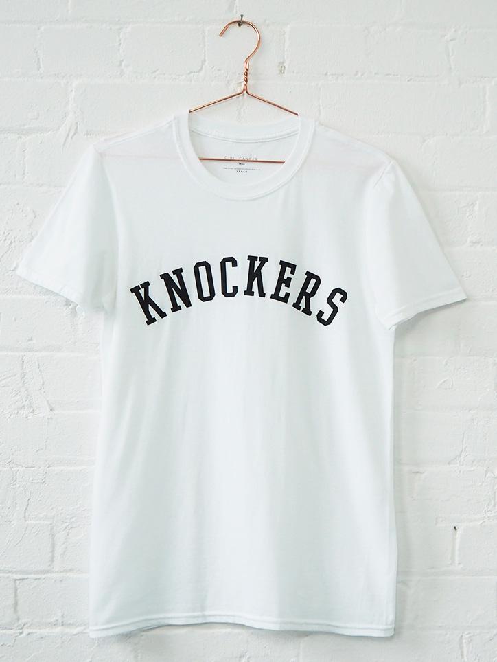 Knockers Tit-Tee, £28, GirlvsCancer