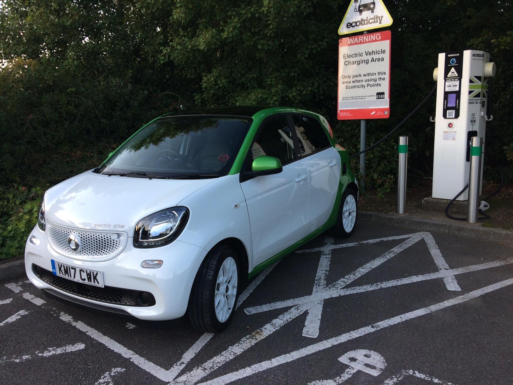 Ecotricity charging points are safe and reliable