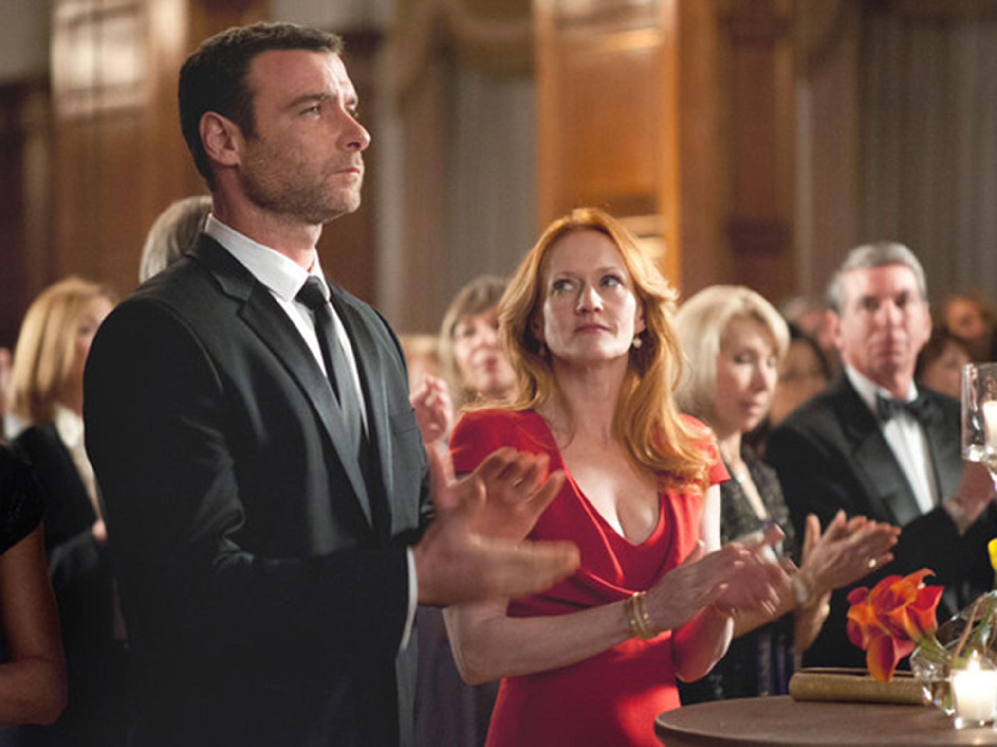 Liev Schreiber starred alongside Paula Malcomson in ‘Ray Donovan’ – until she was killed off