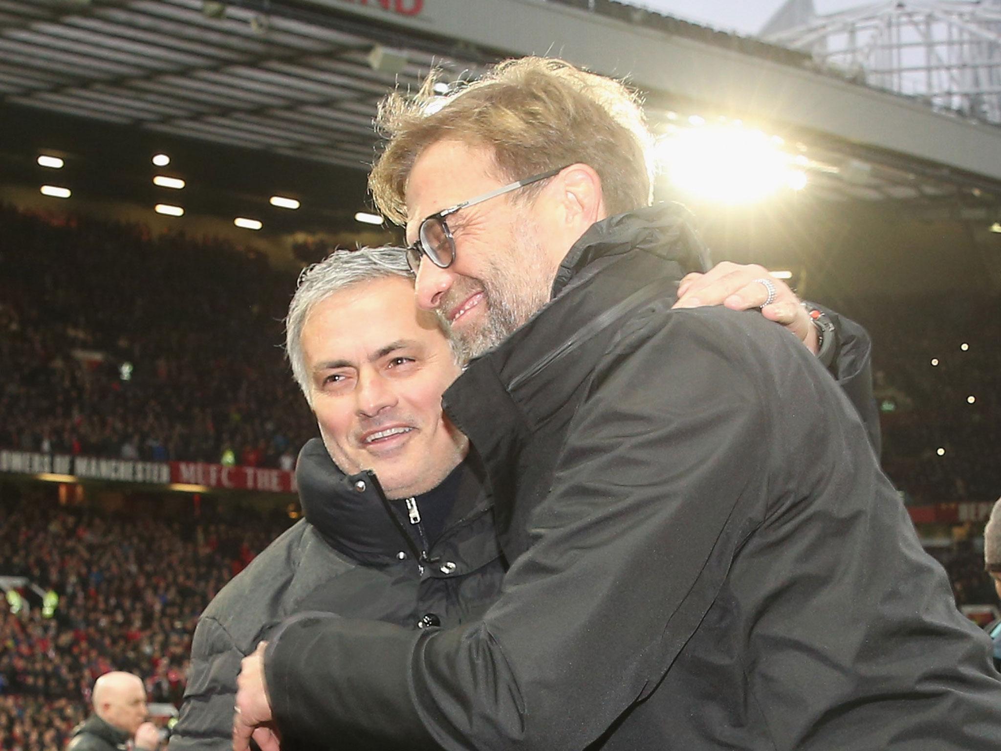 &#13;
Mourinho and Klopp are both desperate for three points &#13;