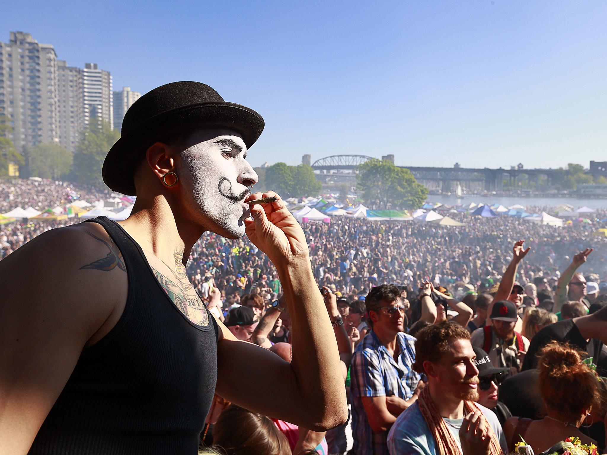 According to pollsters, 68 per cent of the Canadian public are in favour of legalisation (Getty)