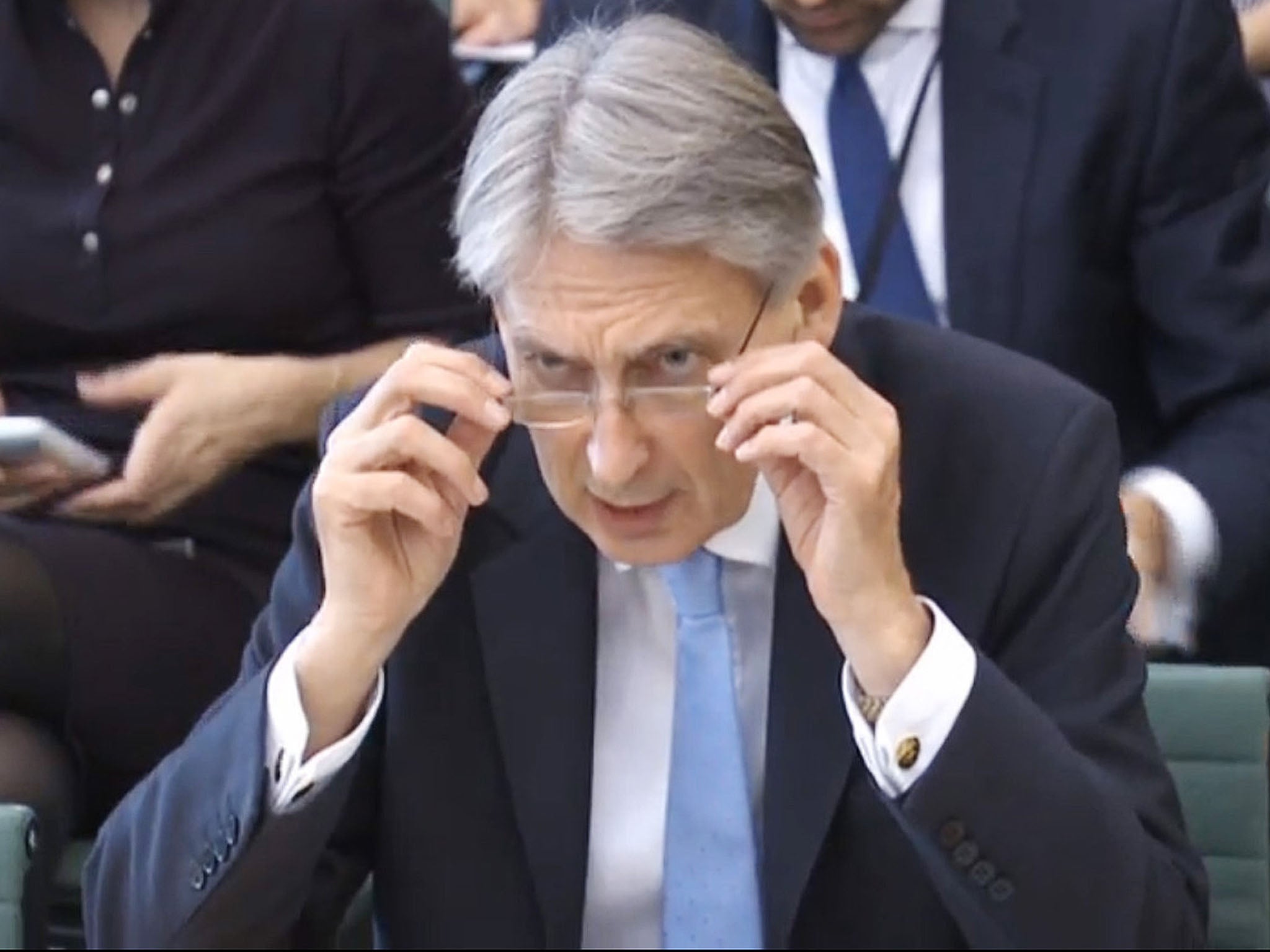 Philip Hammond has been embroiled in Brexit arguments this week