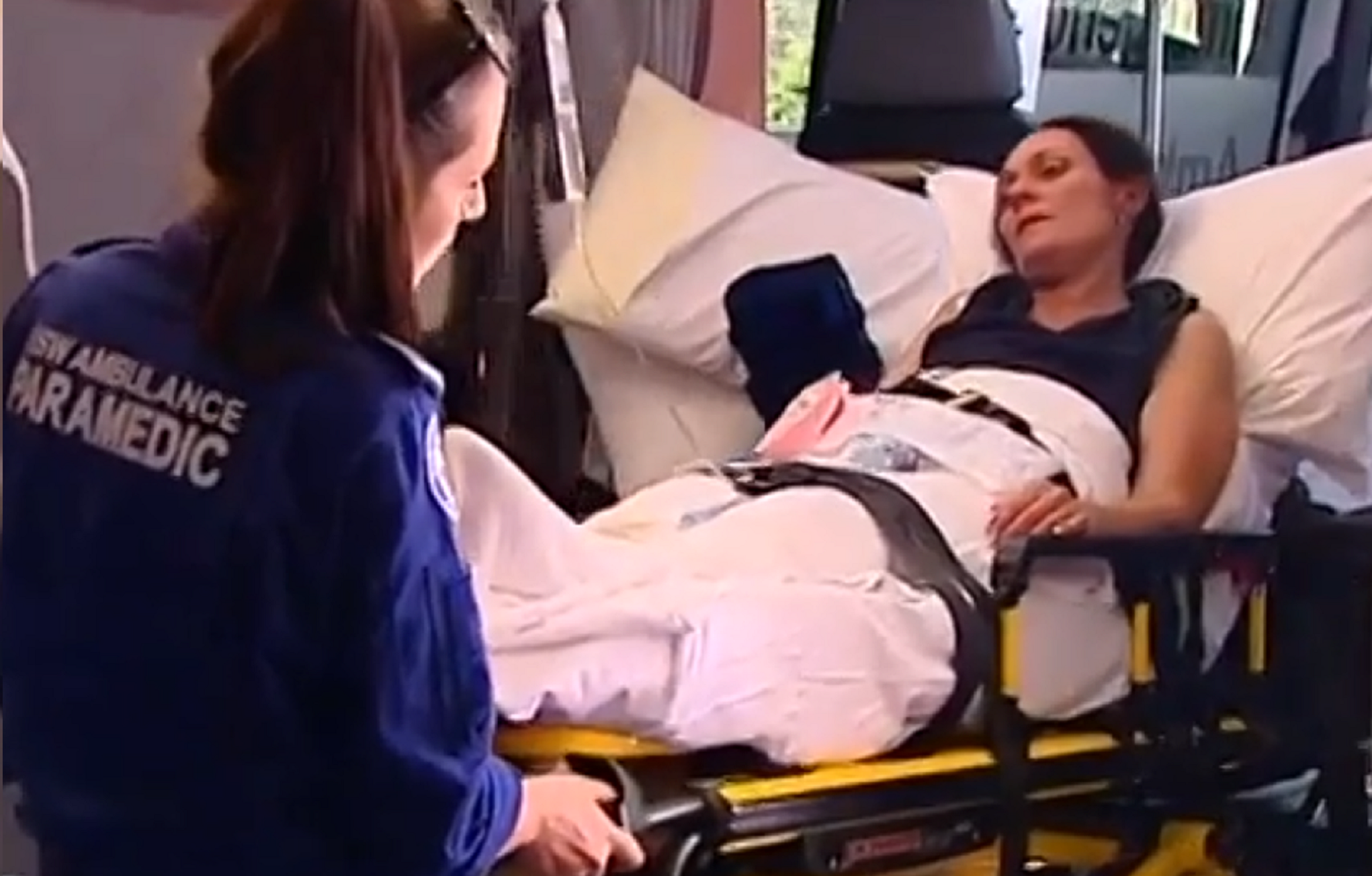 Michelle Pittman receives treatment at Singleton Hospital, New South Wales