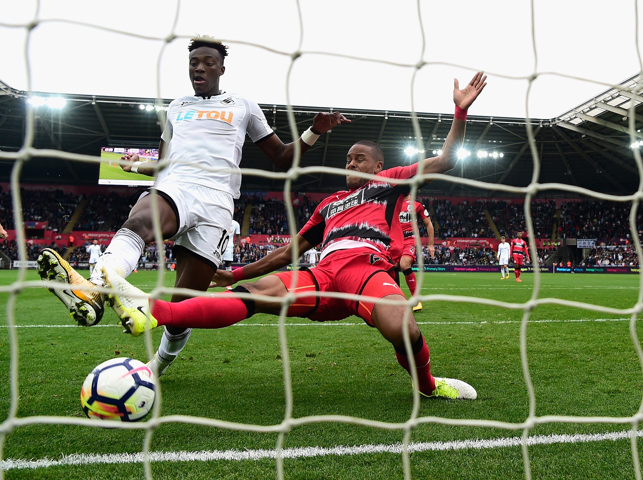 Abraham was Swansea's hero