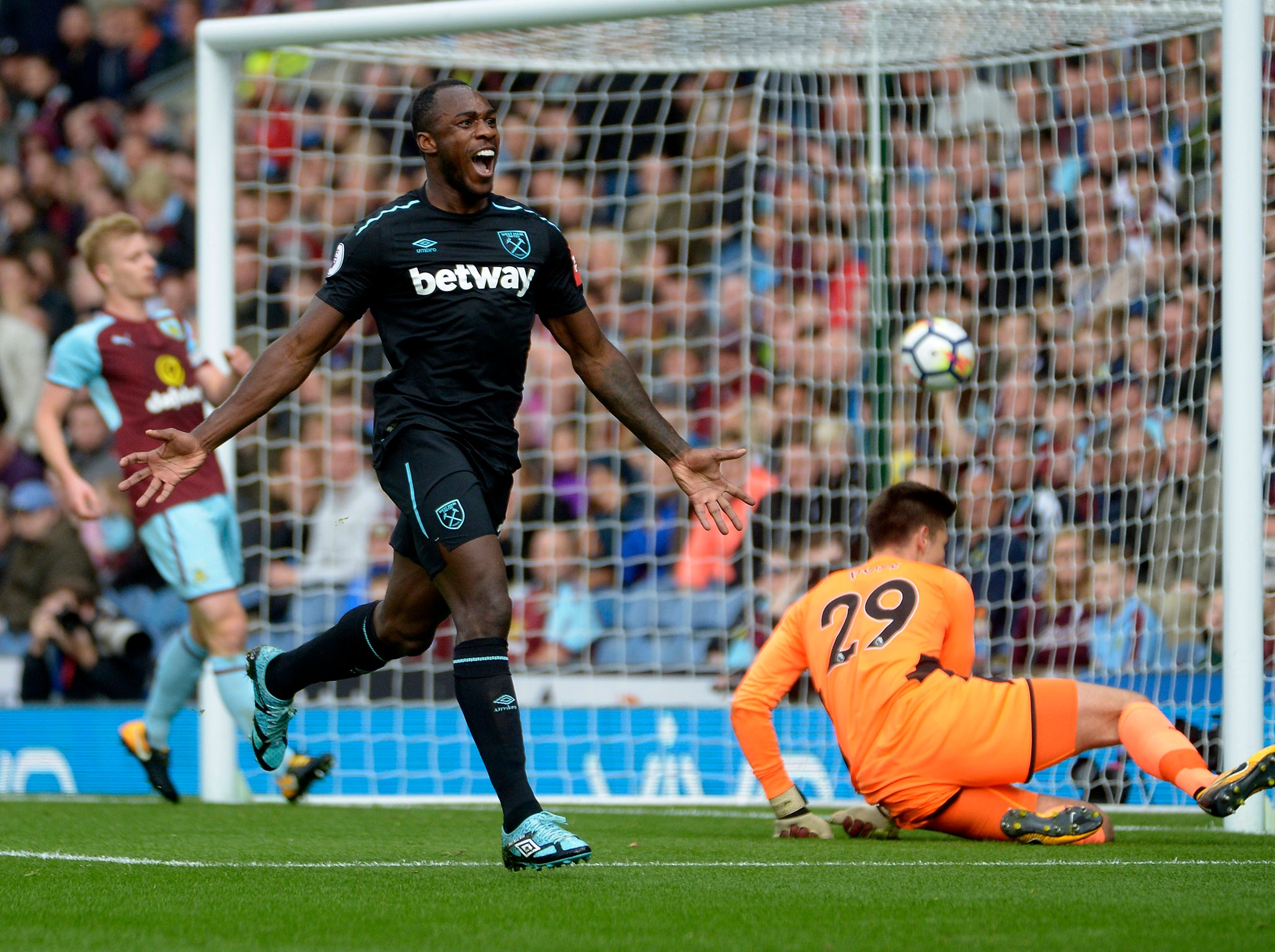 Antonio opened the scoring for West Ham