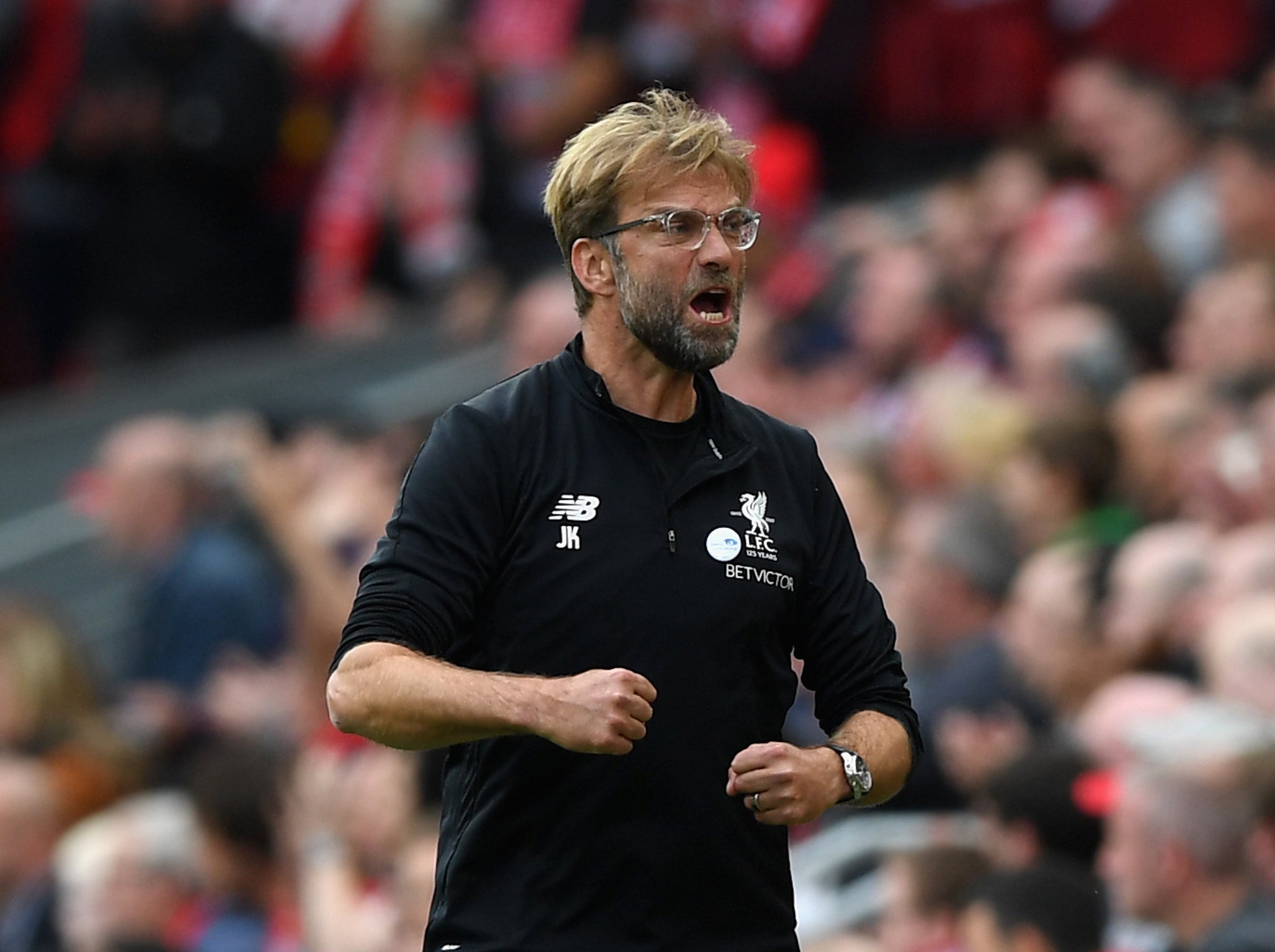 Klopp was not impressed with United's defensive tactics