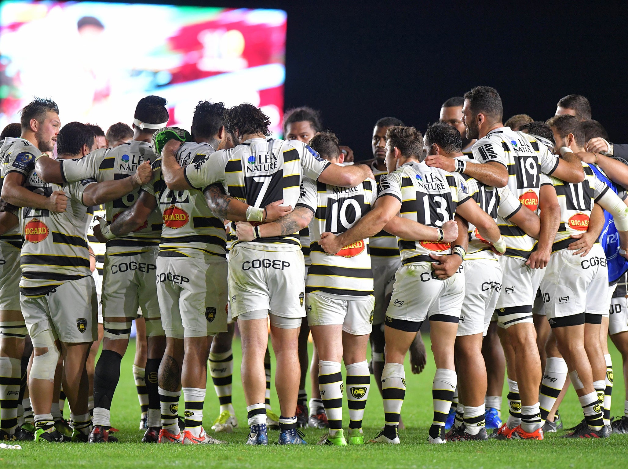 La Rochelle upset Harlequins in the Champions Cup