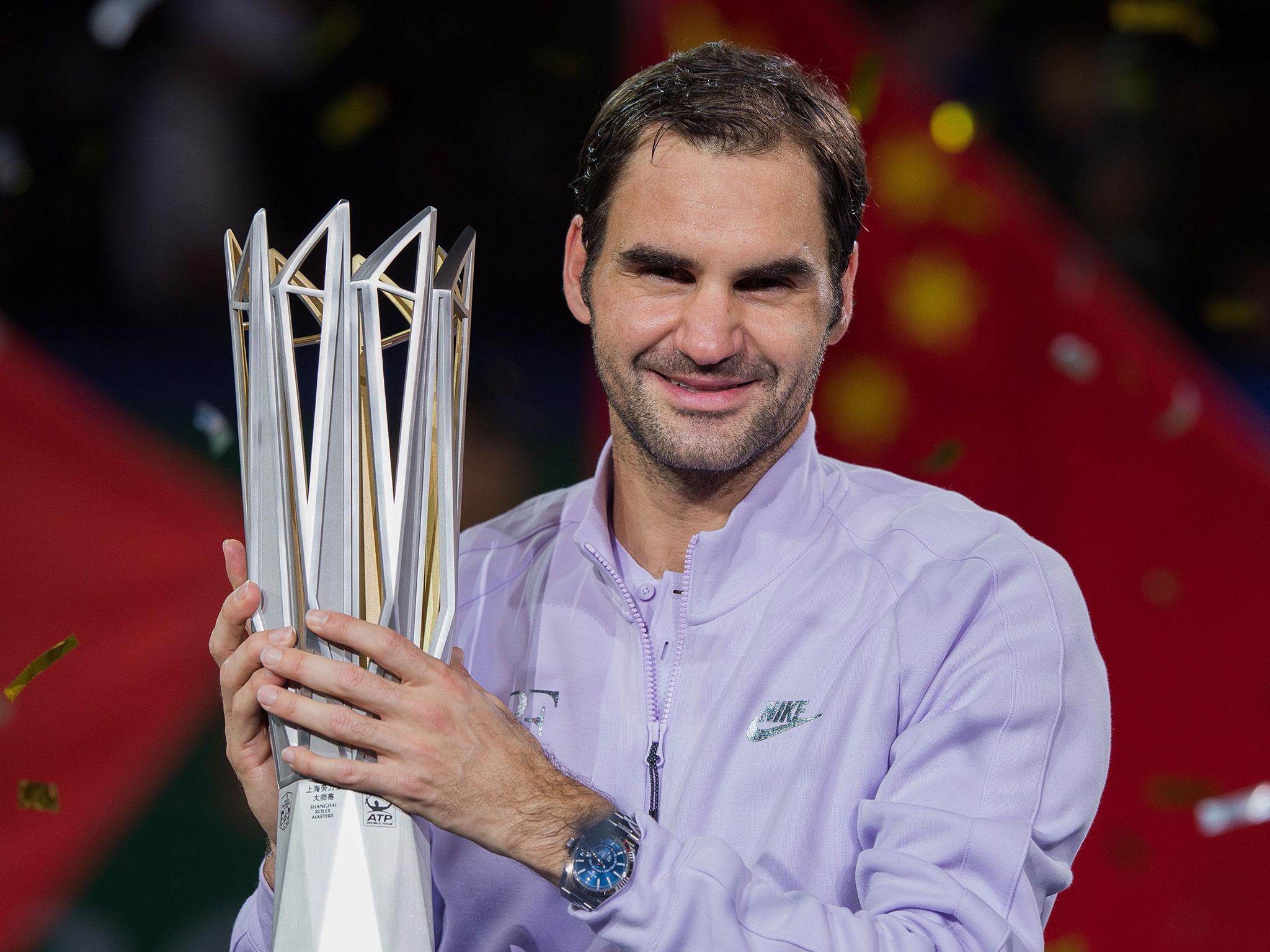 Roger Federer breezed past Rafael Nadal in straight sets in Shanghai