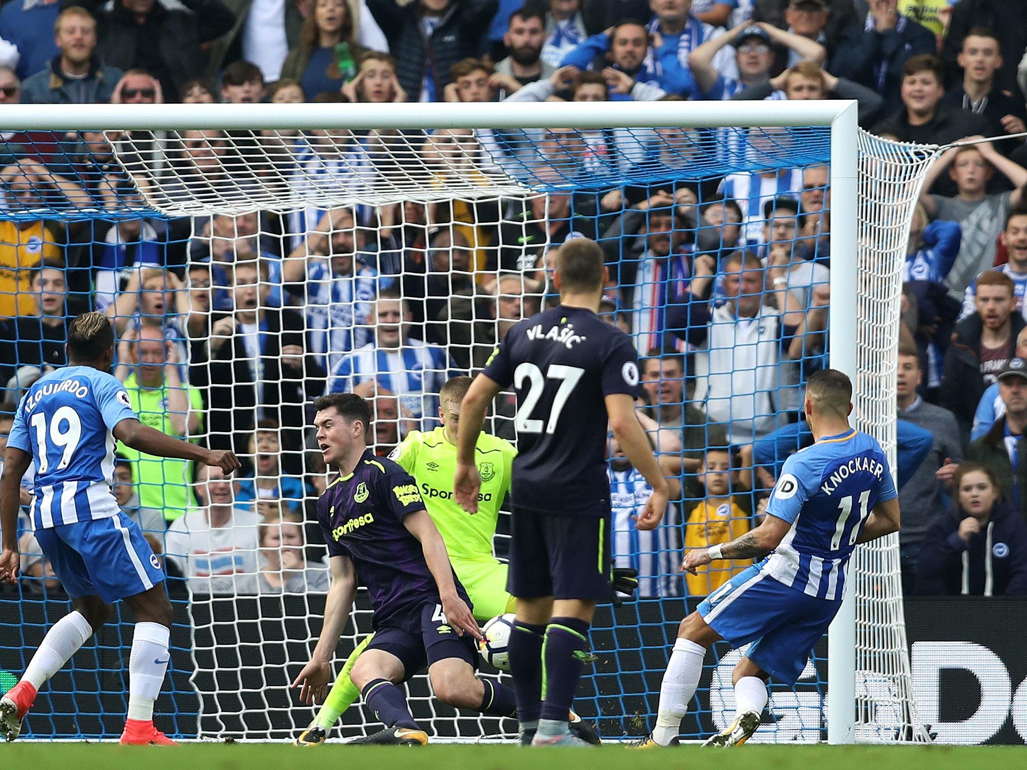 Knockaert gave the Seagulls the lead in the second half