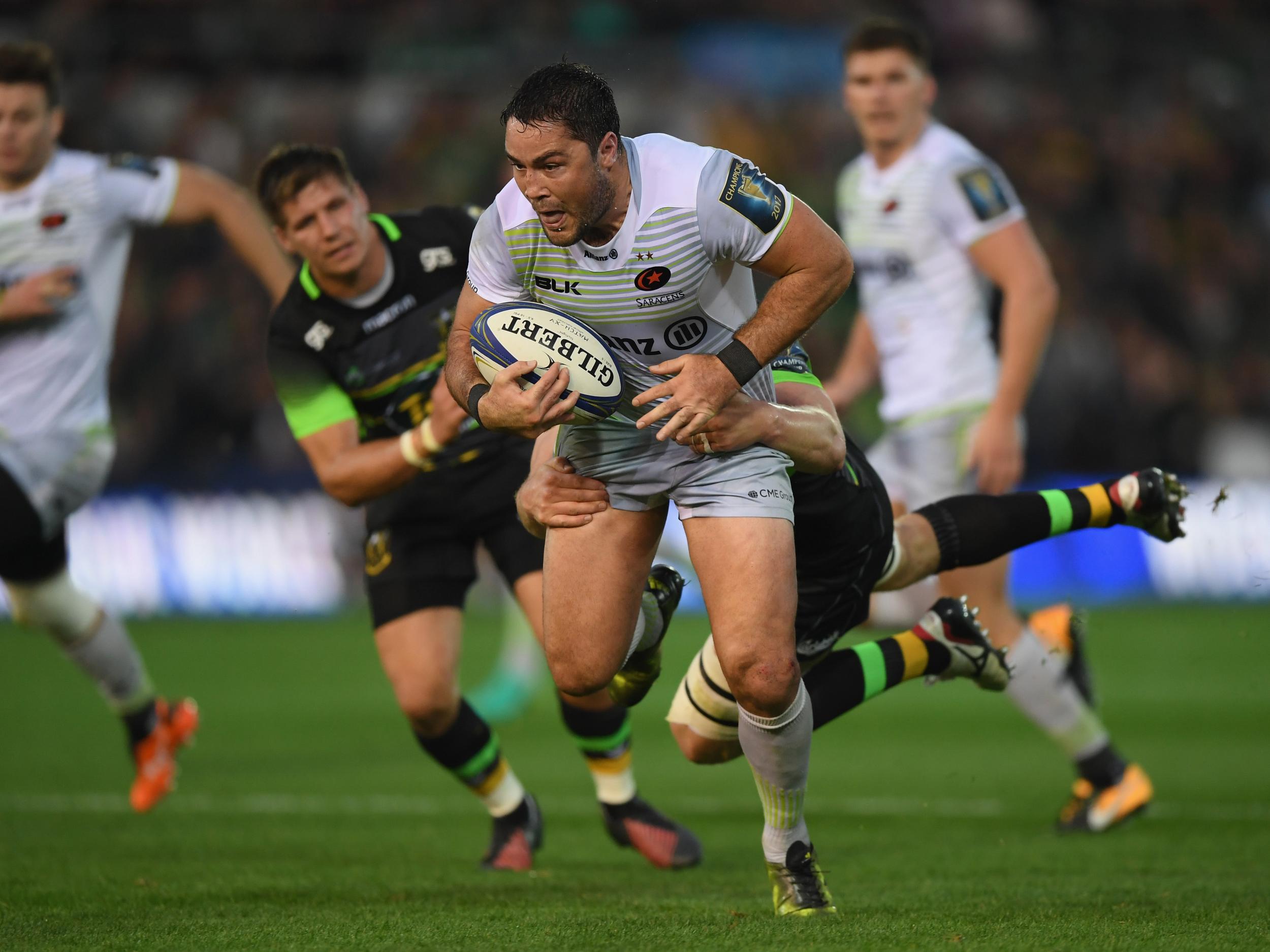 Barritt also crossed the whitewash for Sarries