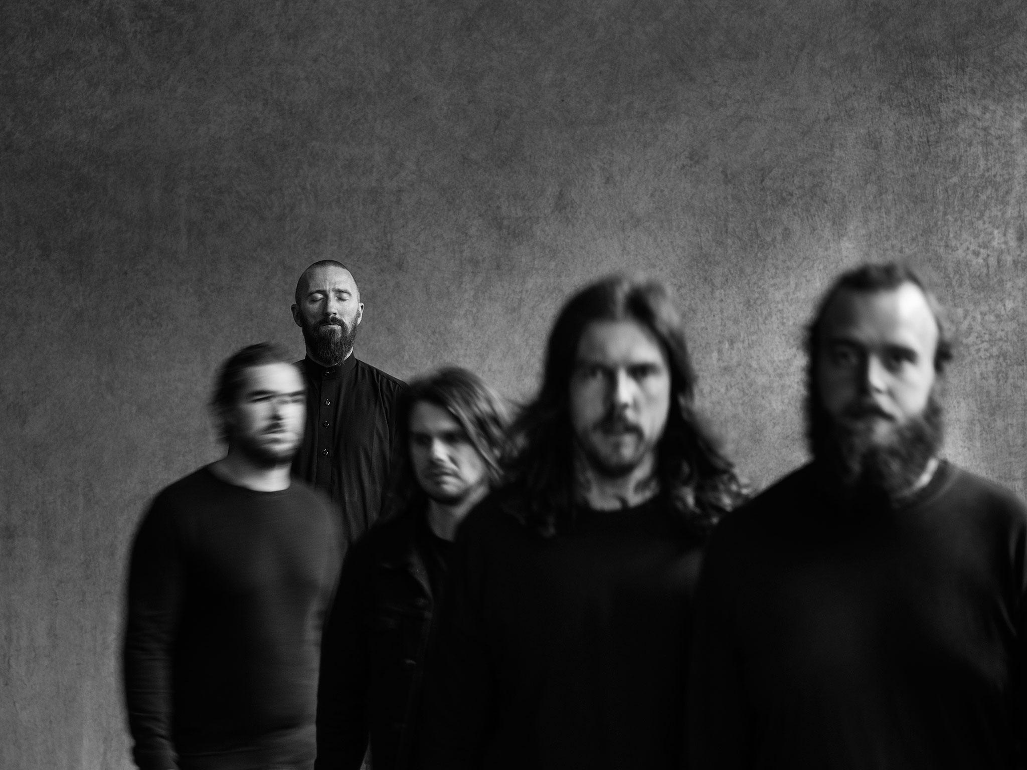 AMENRA, from left to right, Bjorn Lebon