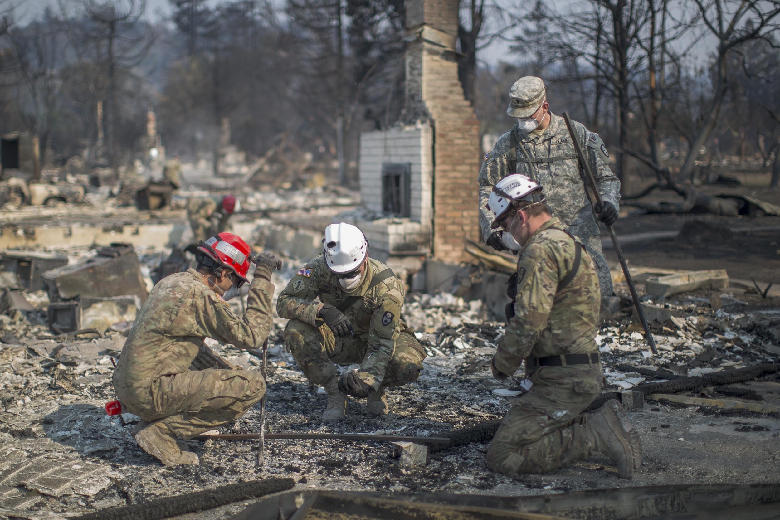 At least 40 people have lost their lives in the California wildfires