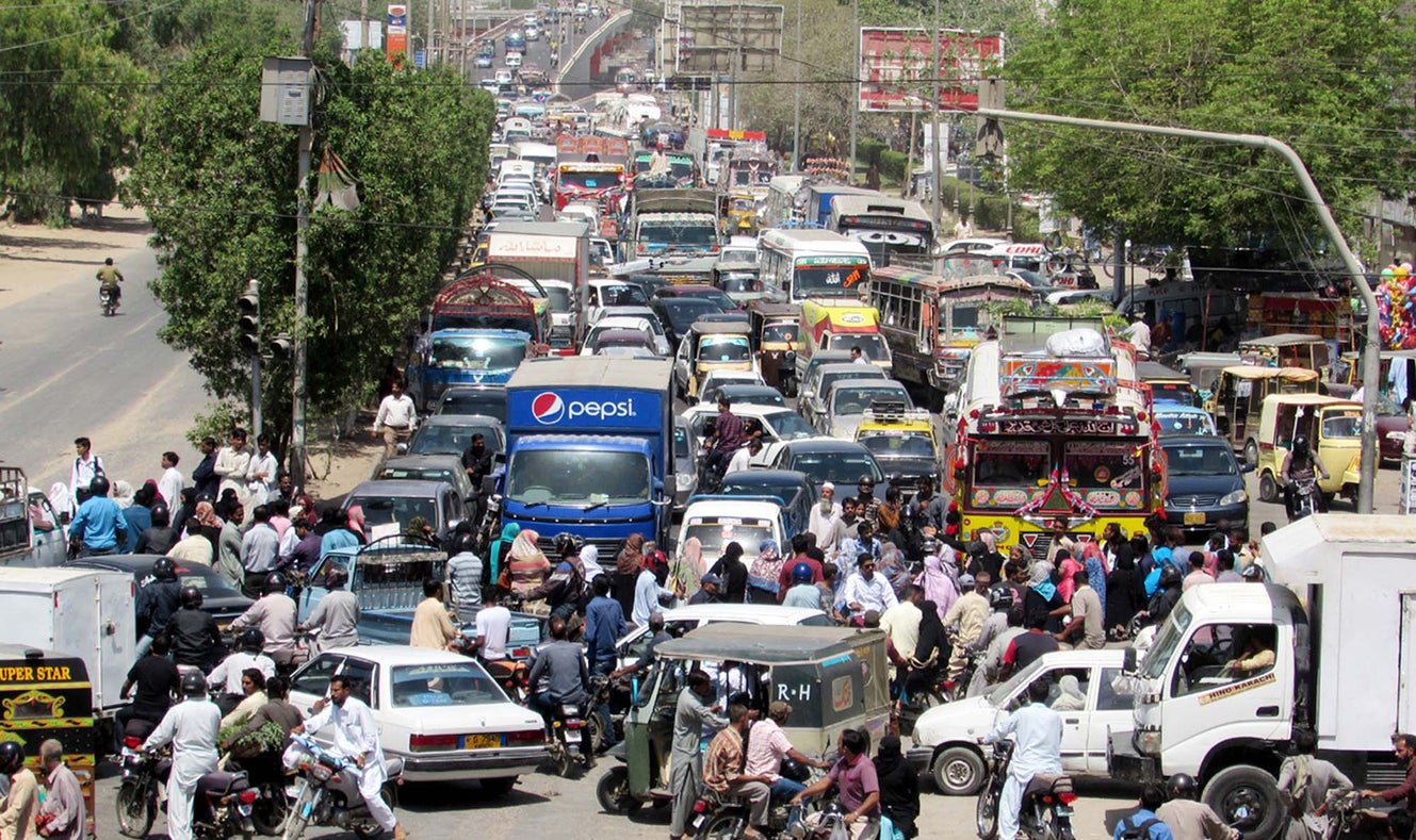 Karachi came bottom of the safe cities index