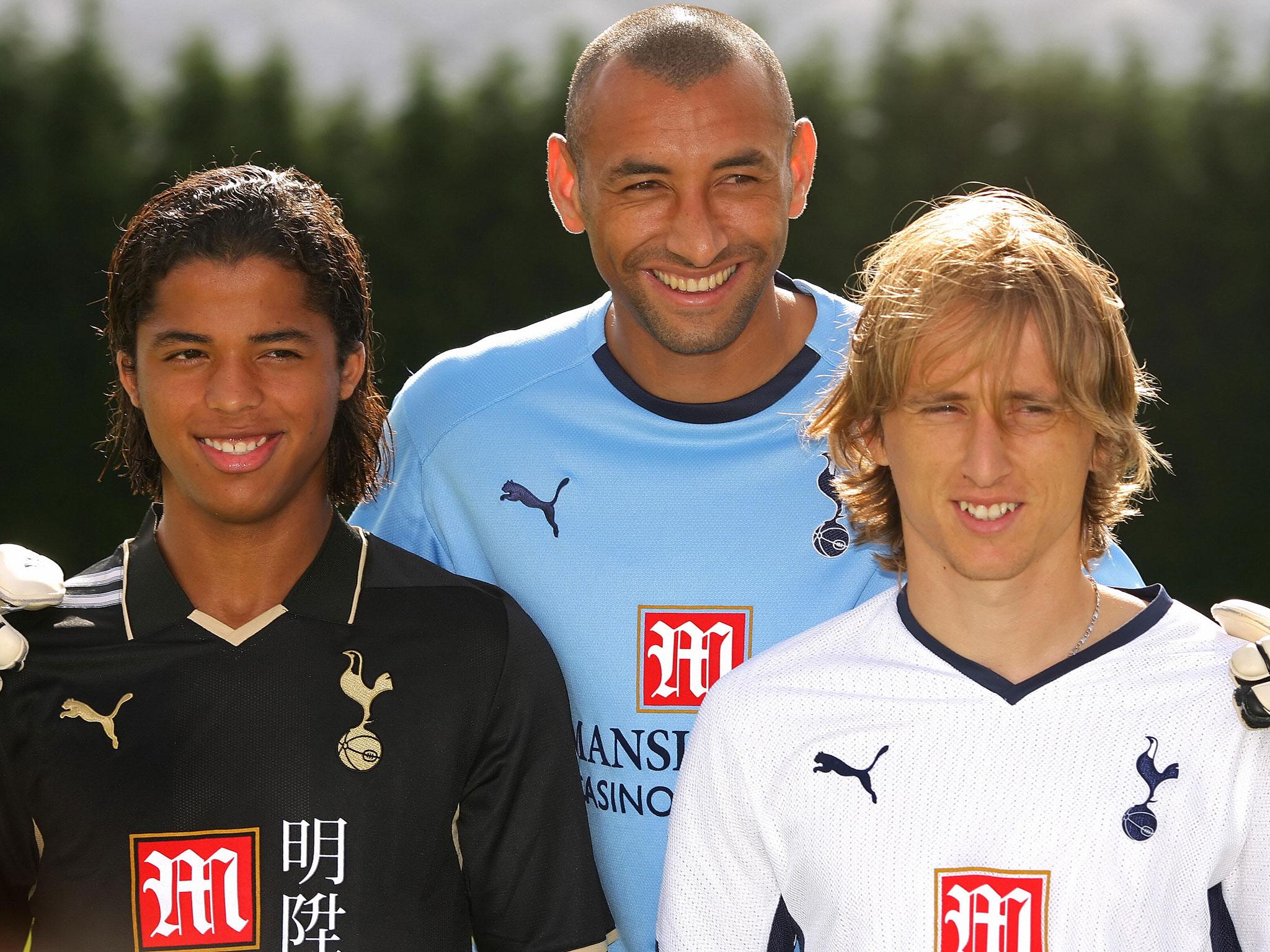 Luke Modric signed for Tottenham in 2008