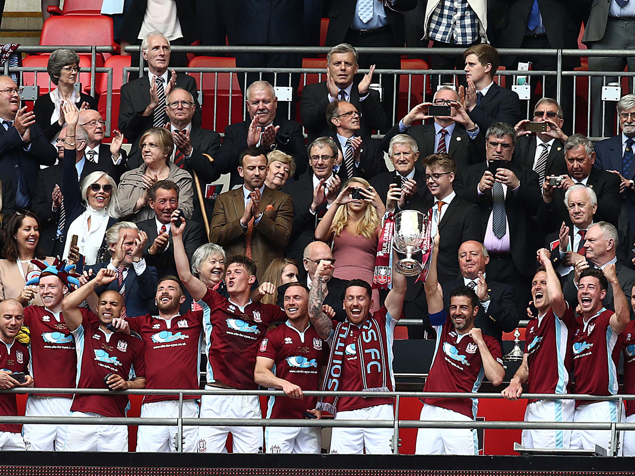 South Shields won the FA Vase at Wembley last season but have much bigger dreams