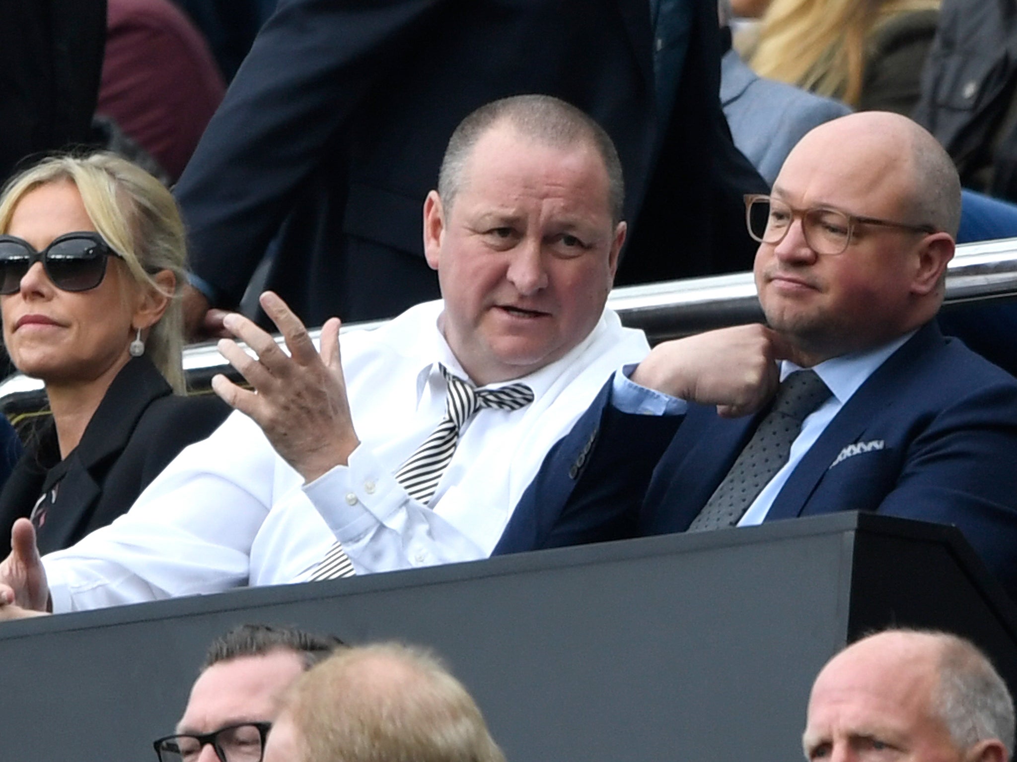 Mike Ashley had put all his efforts into selling the club this month