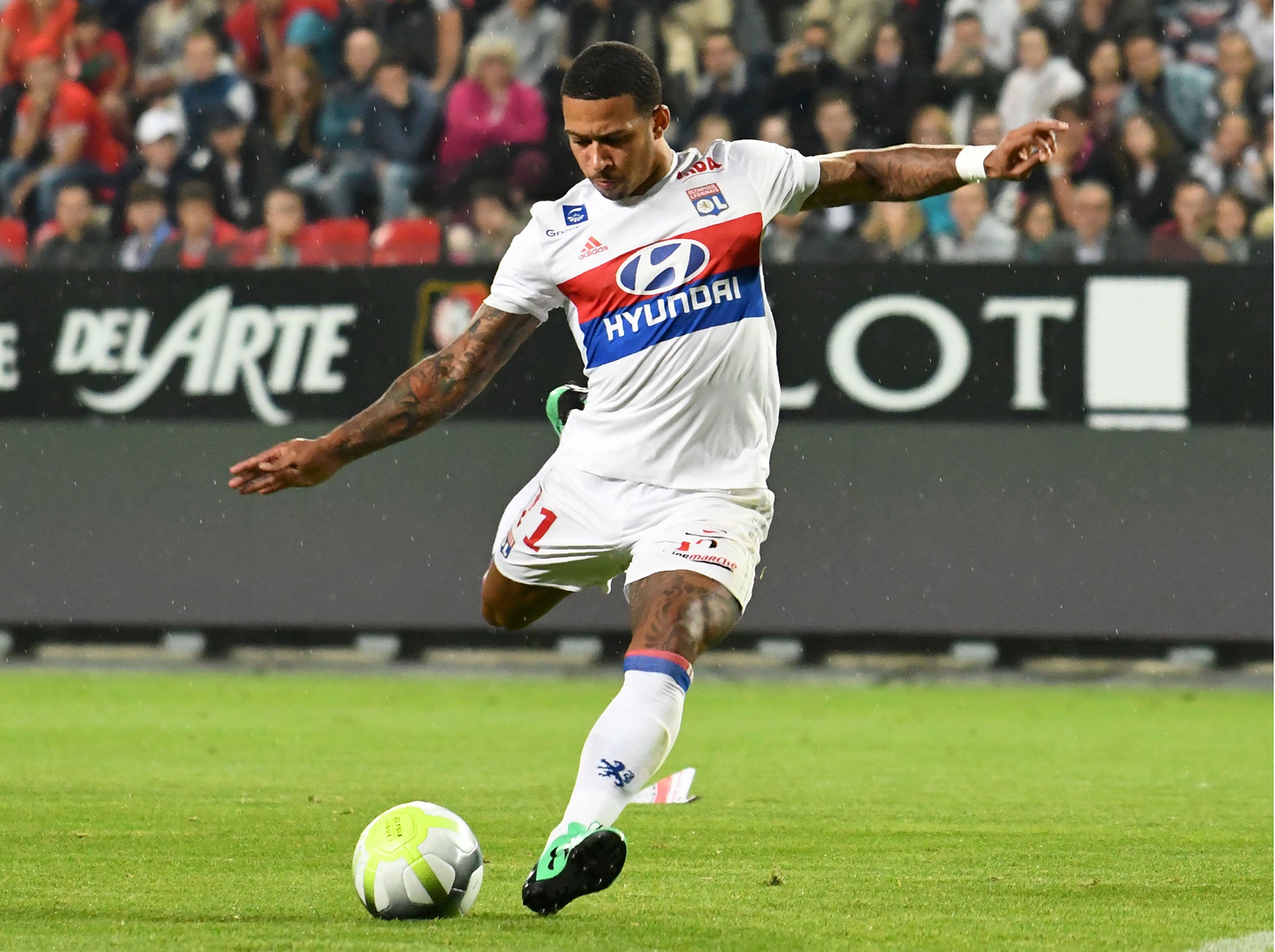 Depay is one of Lyon's star players