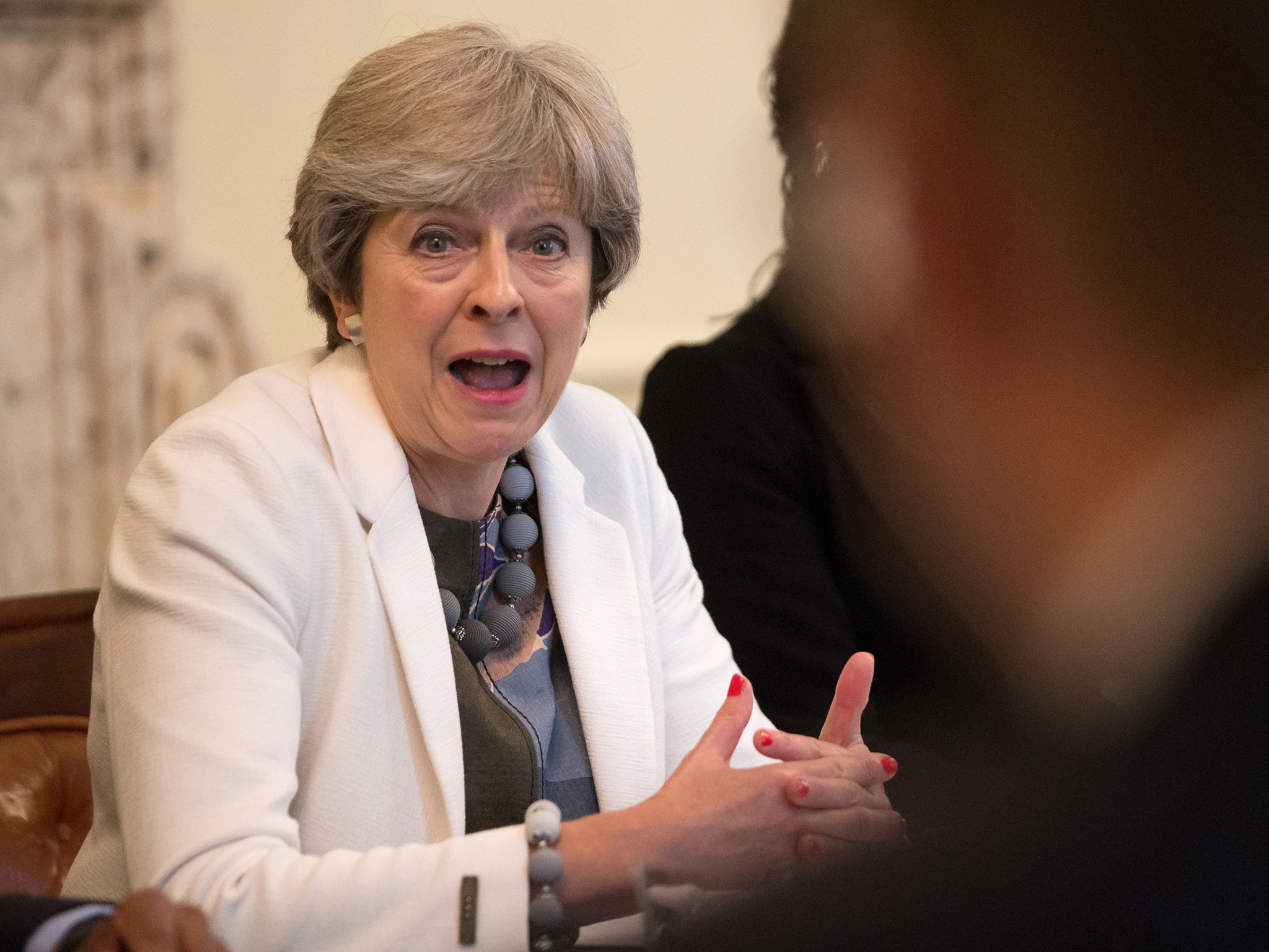 Theresa May will make her pitch to EU leaders over coffee