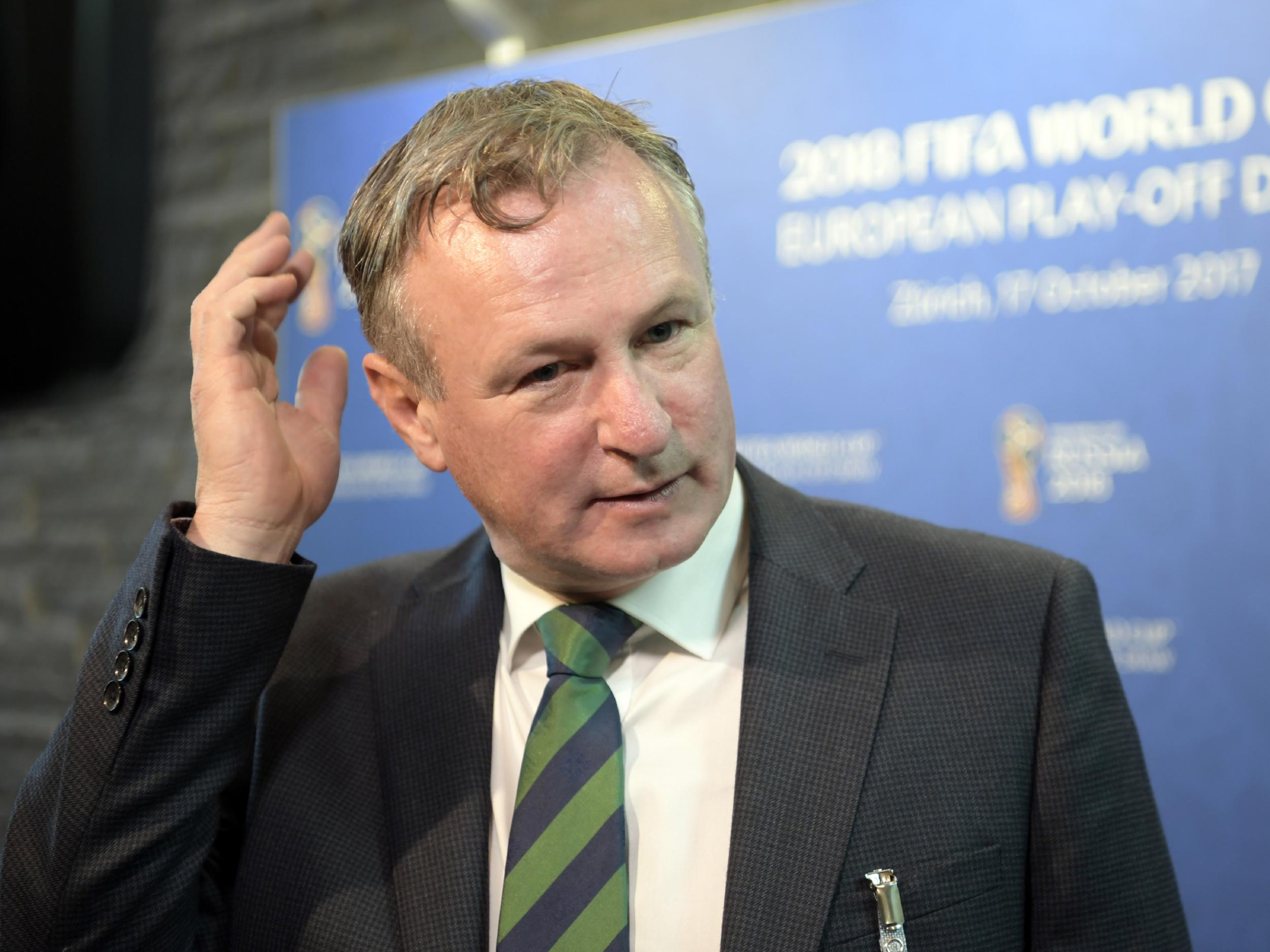 Michael O’Neill has been Northern Ireland manager since 2012