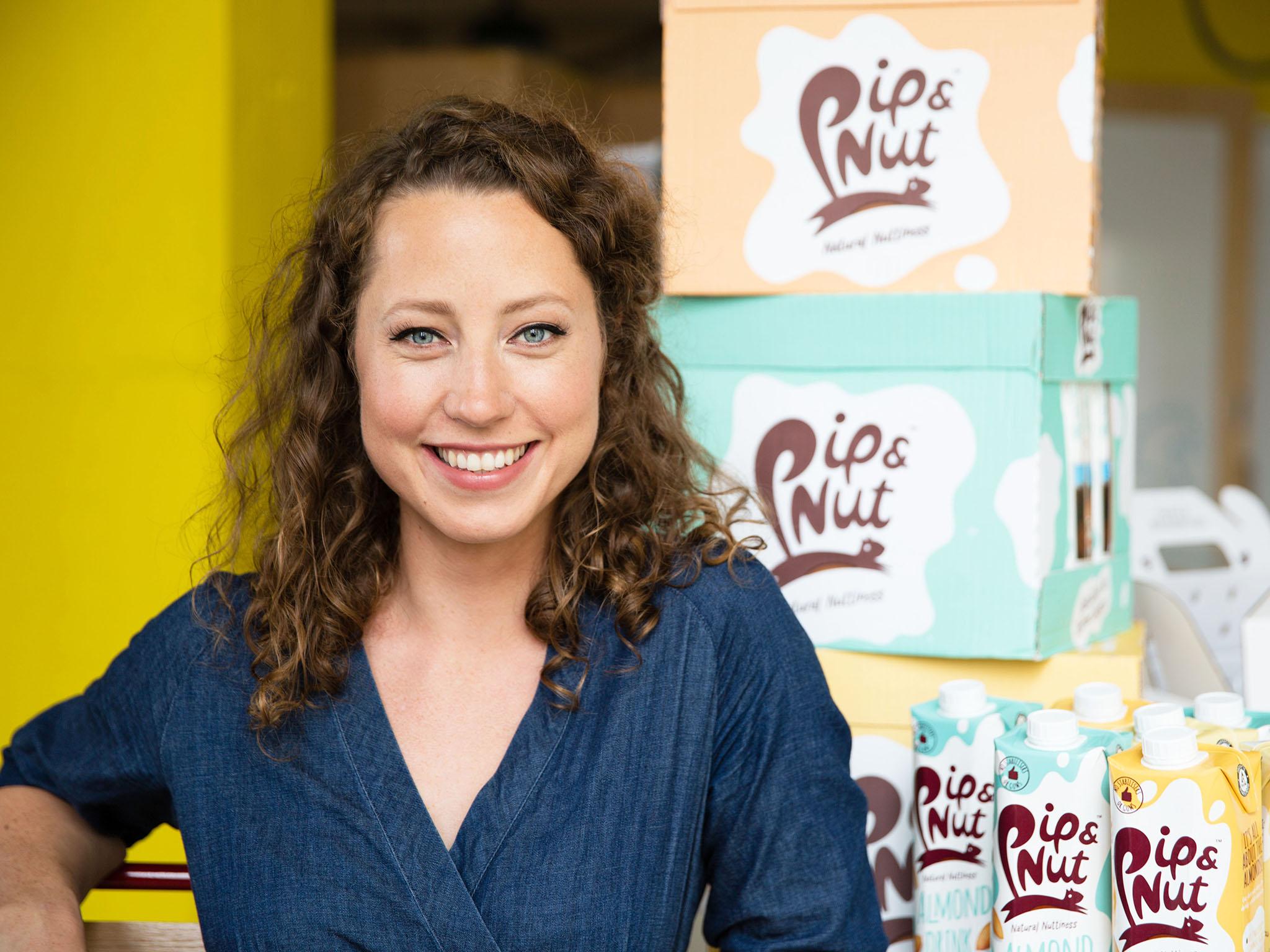 ‘Repeat purchases are essential for growing your business ... make sure your product tastes great,’ says Pip & Nut founder Pippa Murray