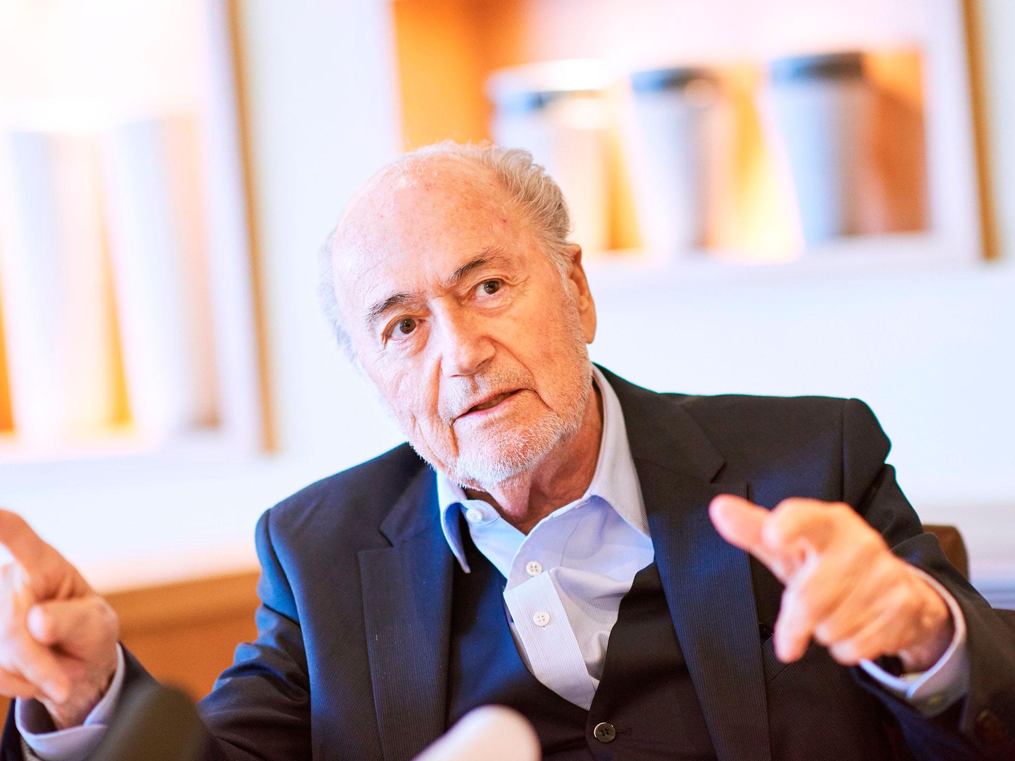 Blatter is confident the 2018 World Cup will be a success