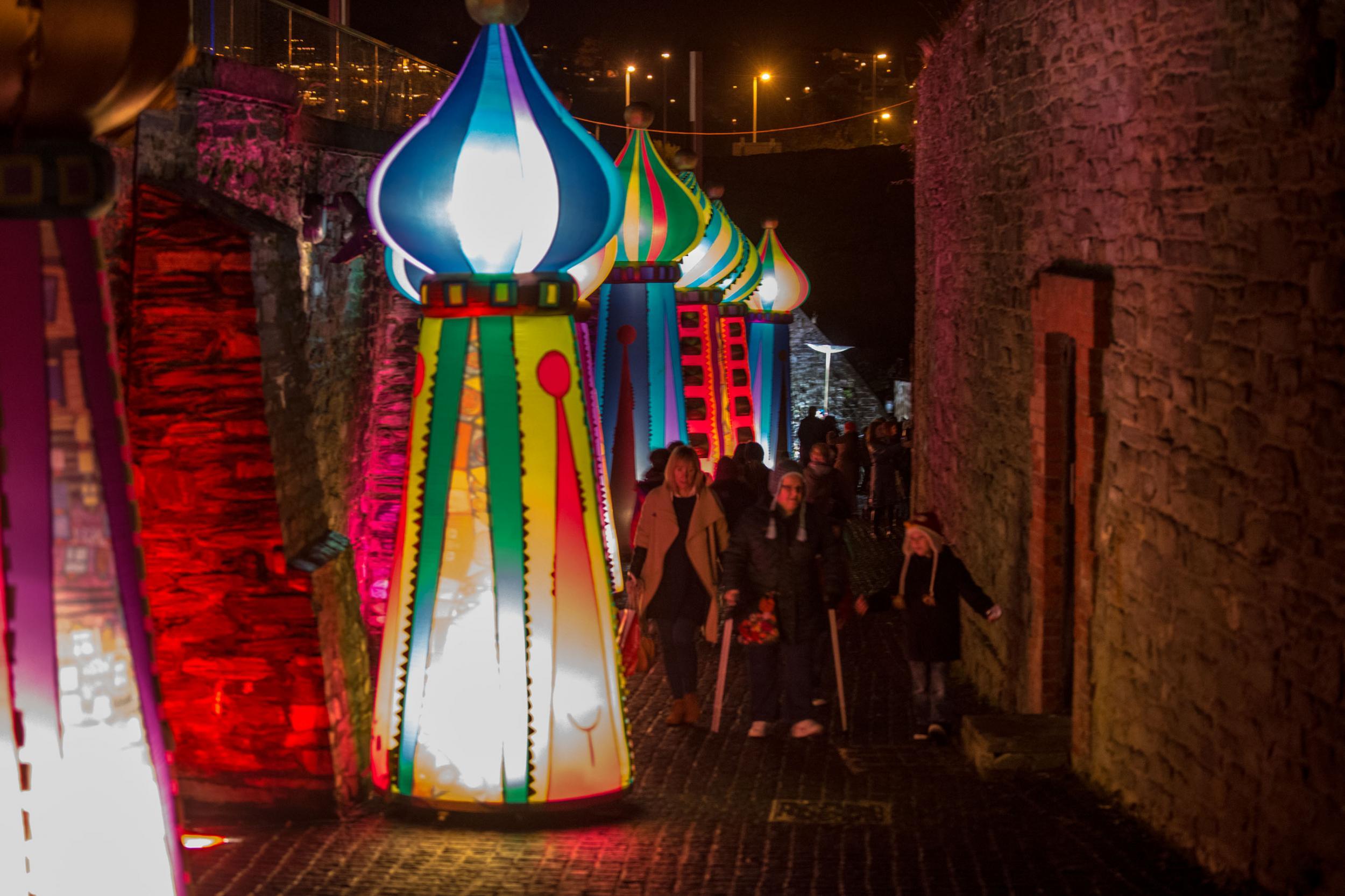 The 17th-century walls are an integral part of Derry's festivities