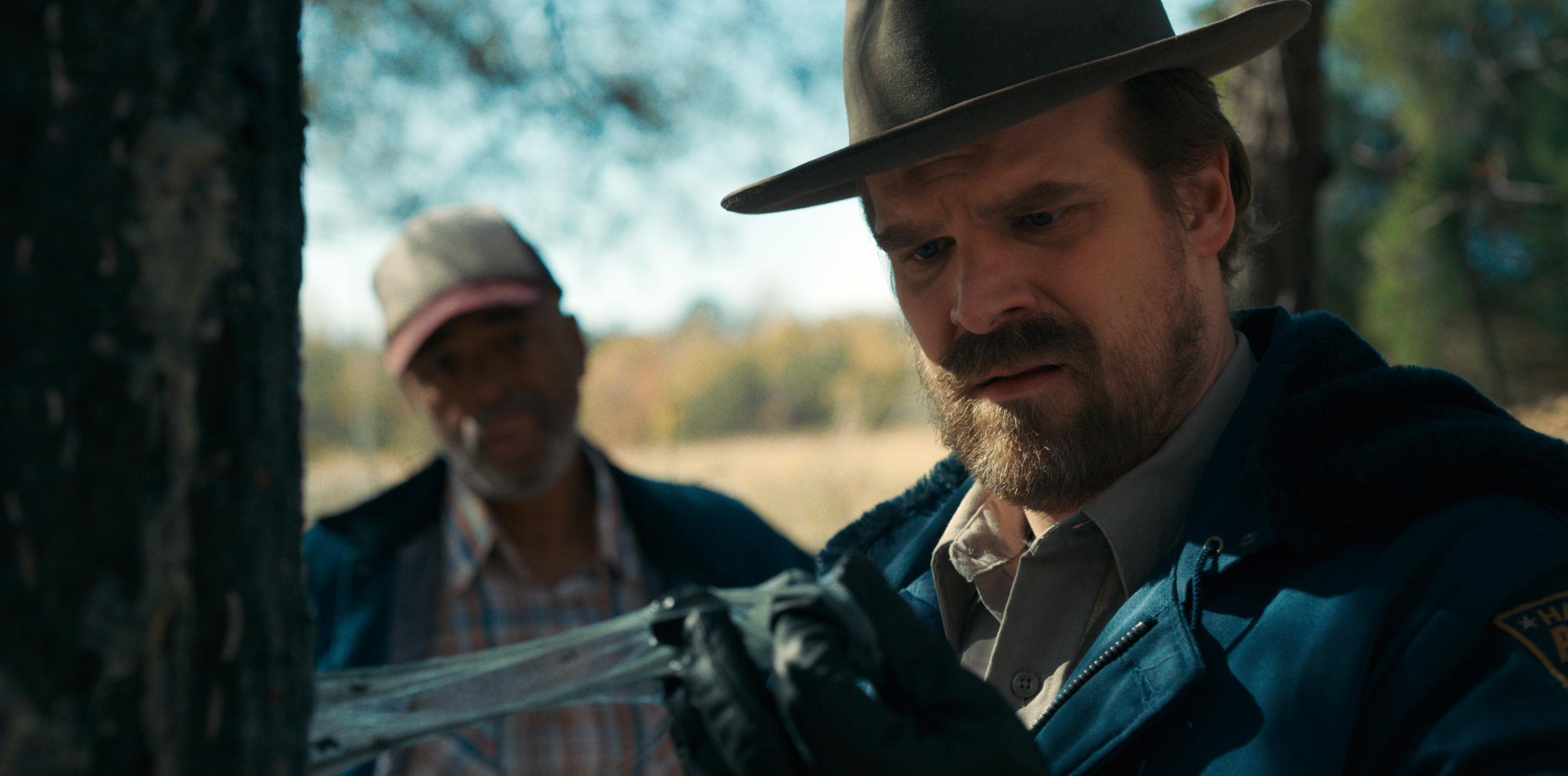 David Harbour as Hopper in ‘Stranger Things 2’