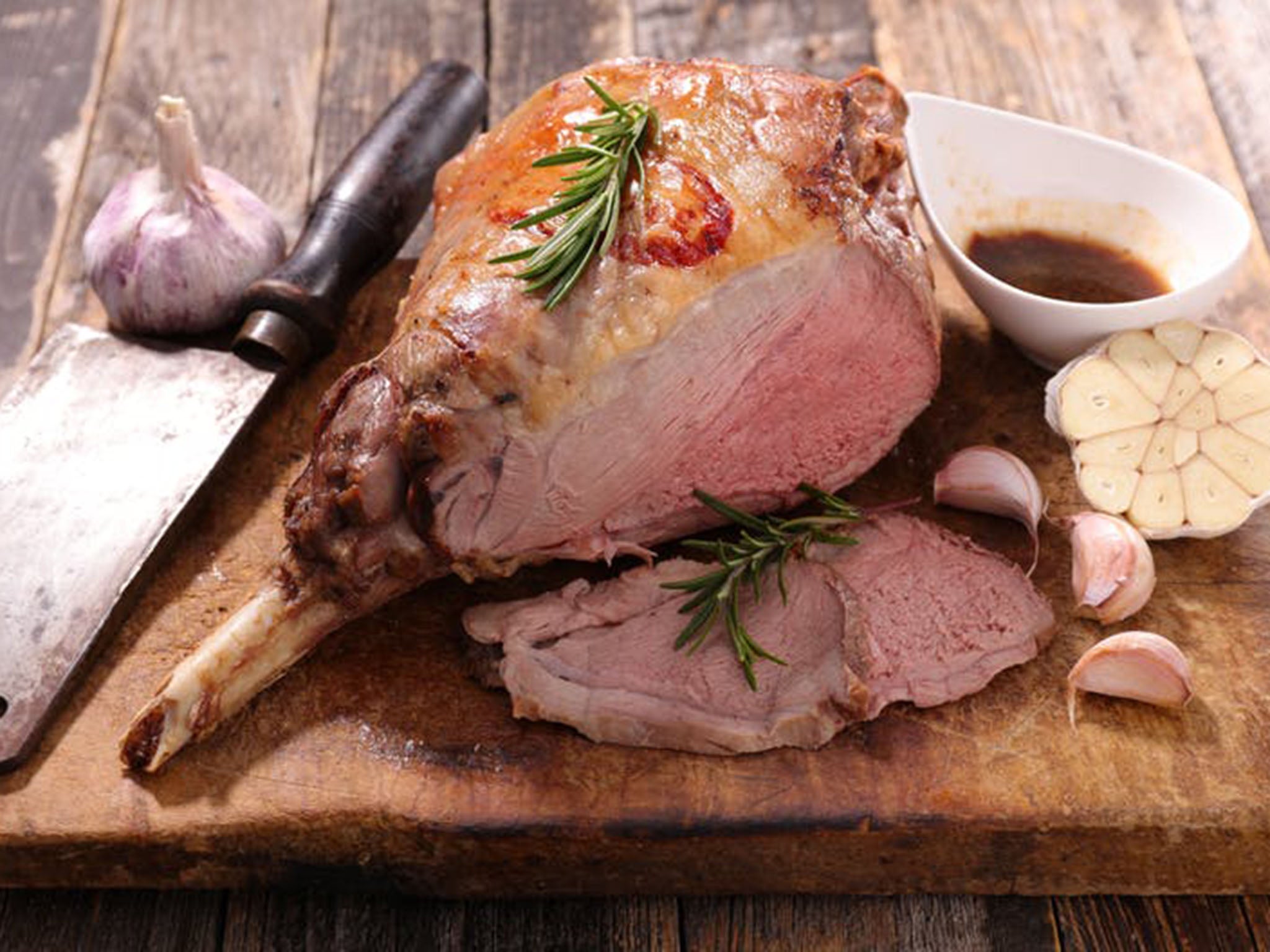 If you can’t do without meat, a smaller joint makes for a more eco-friendly meal