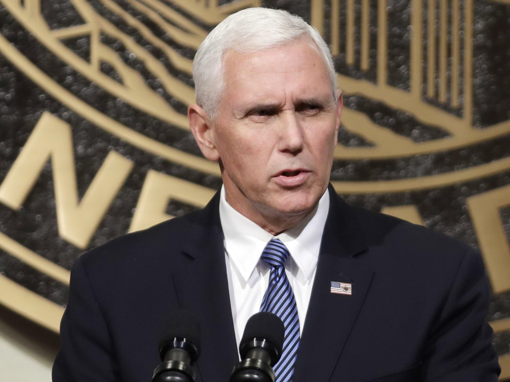 Vice President Mike Pence